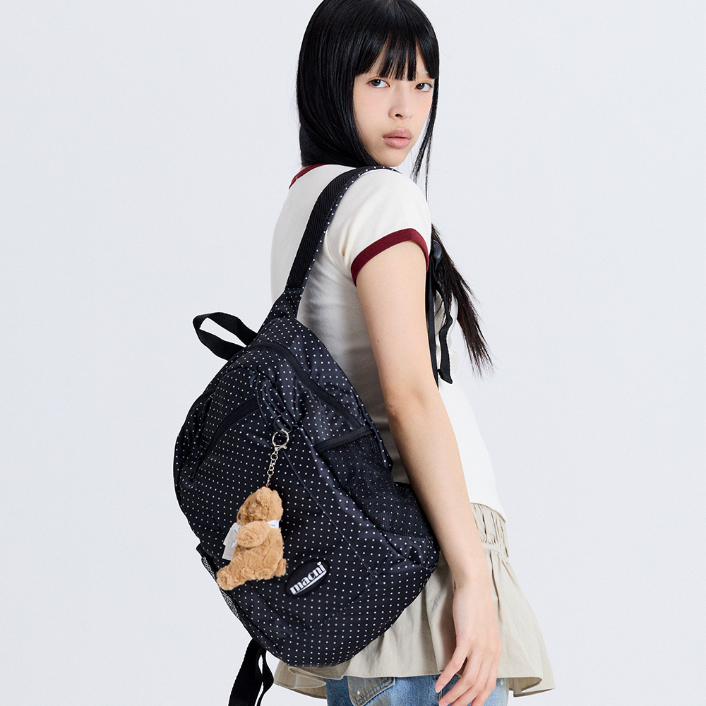마크니 에어로 백팩 도트 블랙(MACNI Aero Backpack Dot Black) - 3