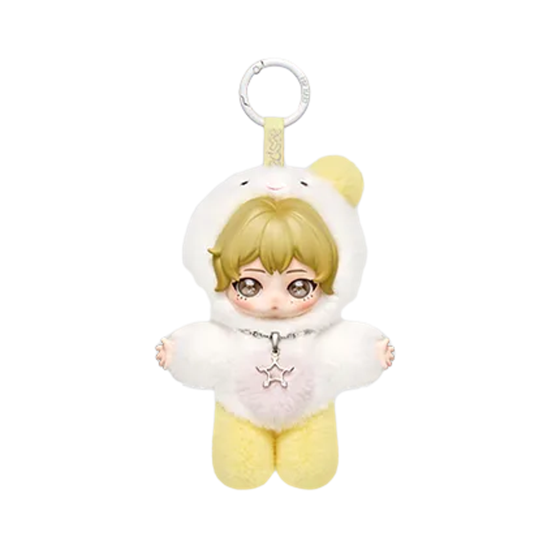 - Pop Mart x Aespa Fluffy Club Series Vinyl Plush Doll Pendant Fluffy Mungtaengi (Winter Ver.) (Opened Case)