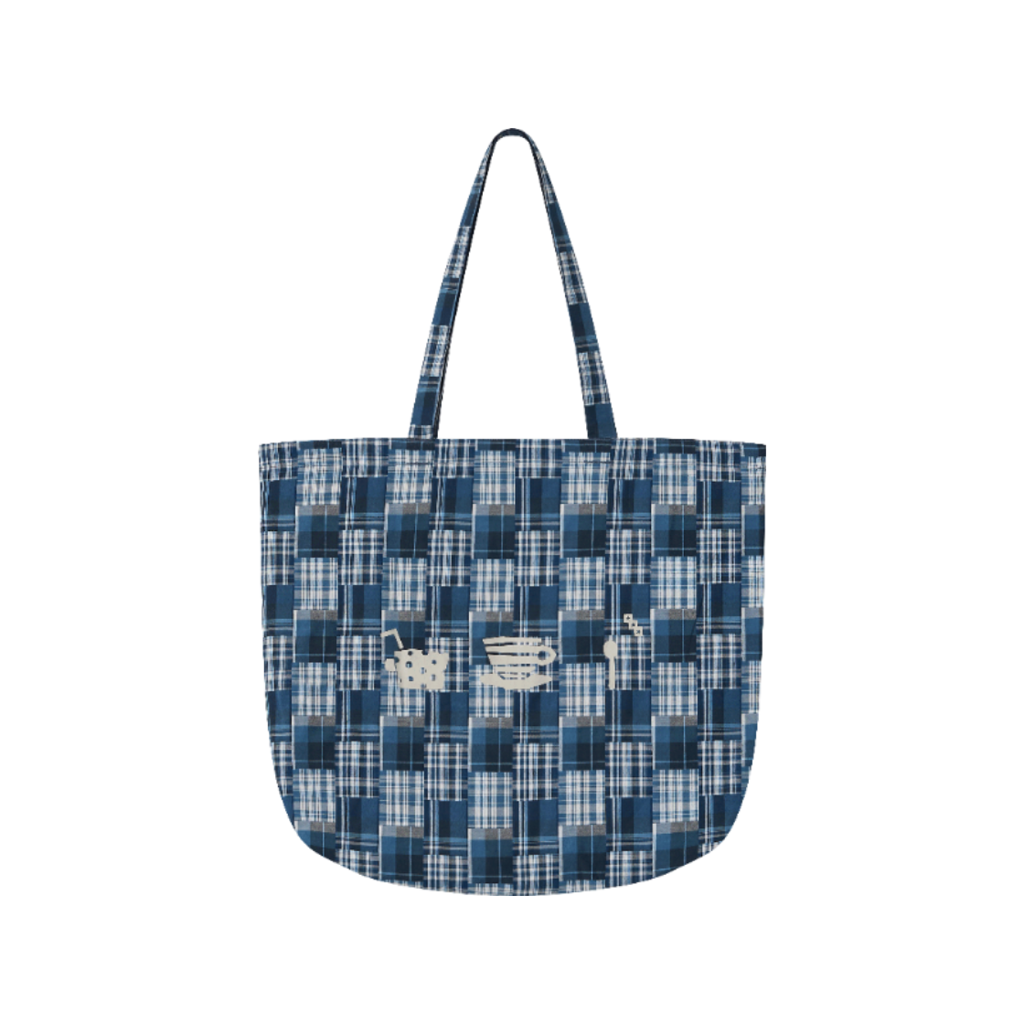 썬릿 리버시블 에코백 네이비(Sunlit Reversible Eco Bag Navy) - 2