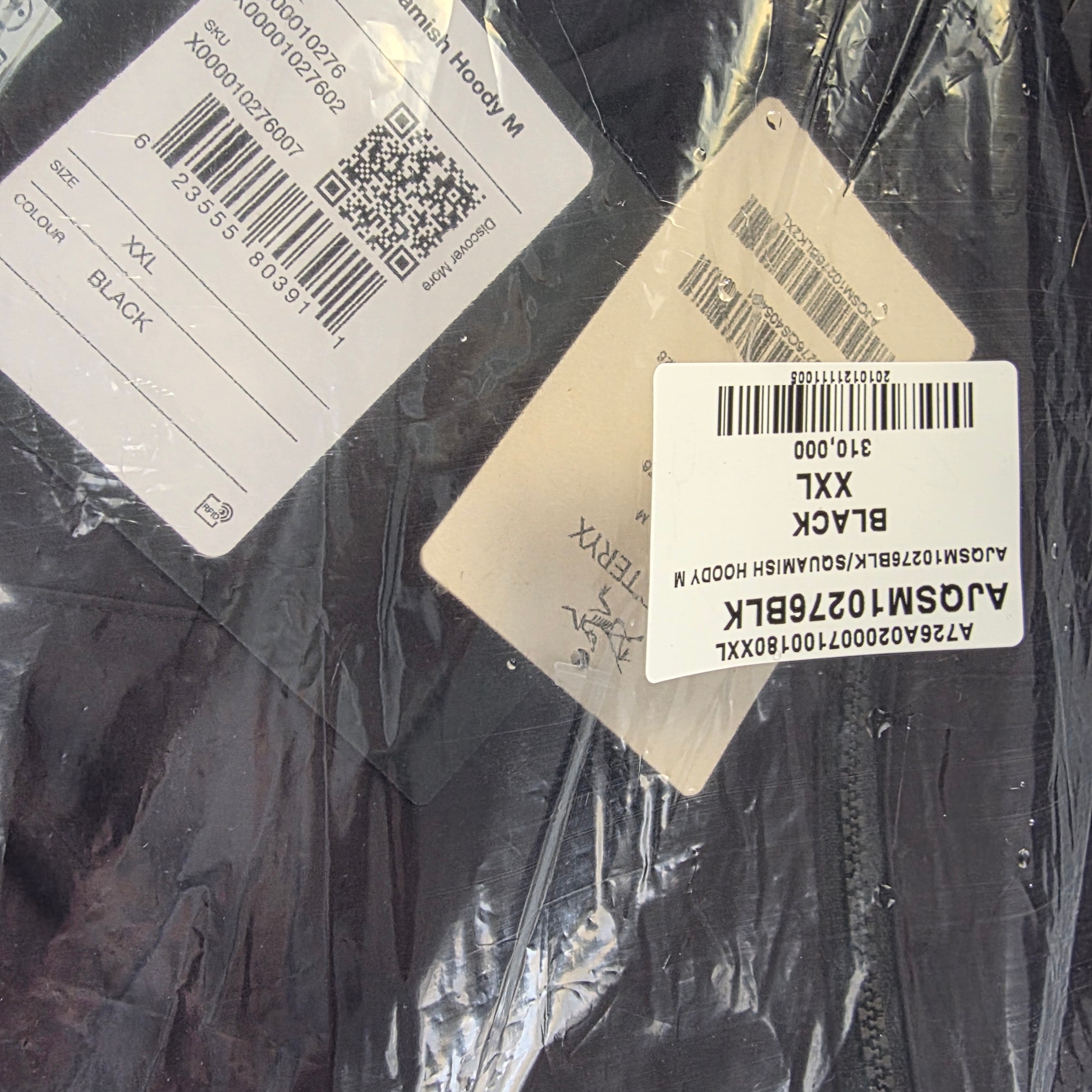 Arc'teryx Squamish Hoody Black μ°©μ© μ€νμΌ