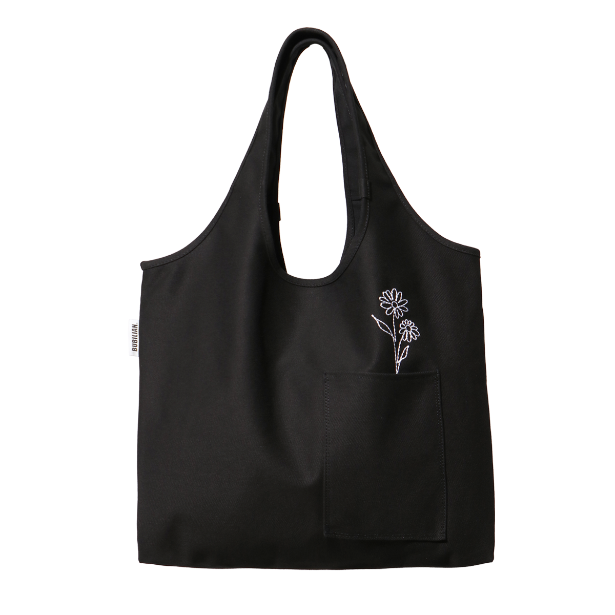 버빌리안 플로라 숄더백 도트 블랙(Bubilian Flora Shoulder bag Tote Black) - 2