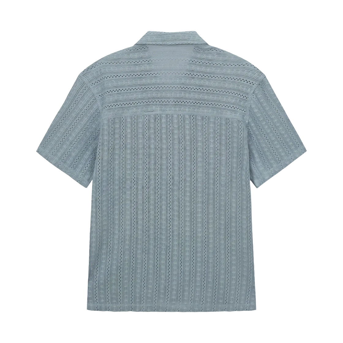 노스페이스 크로쉐 숏슬리브 셔츠 블루 그레이 - 26SS(The North Face Crochet S/S Shirts Blue Gray - 26SS) - 2