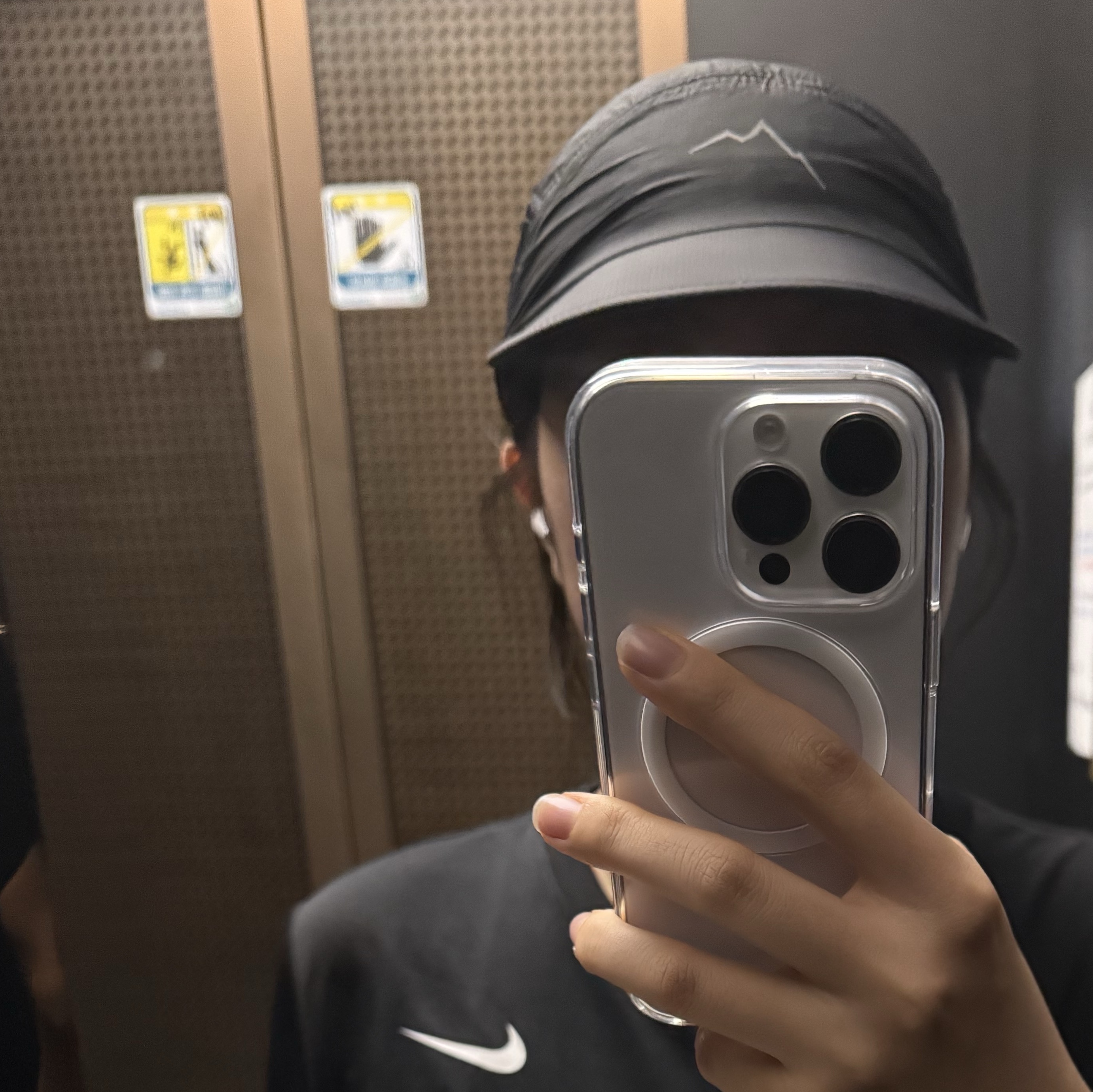 Cayl Flow 5 Panel Cap Black 착용 스타일