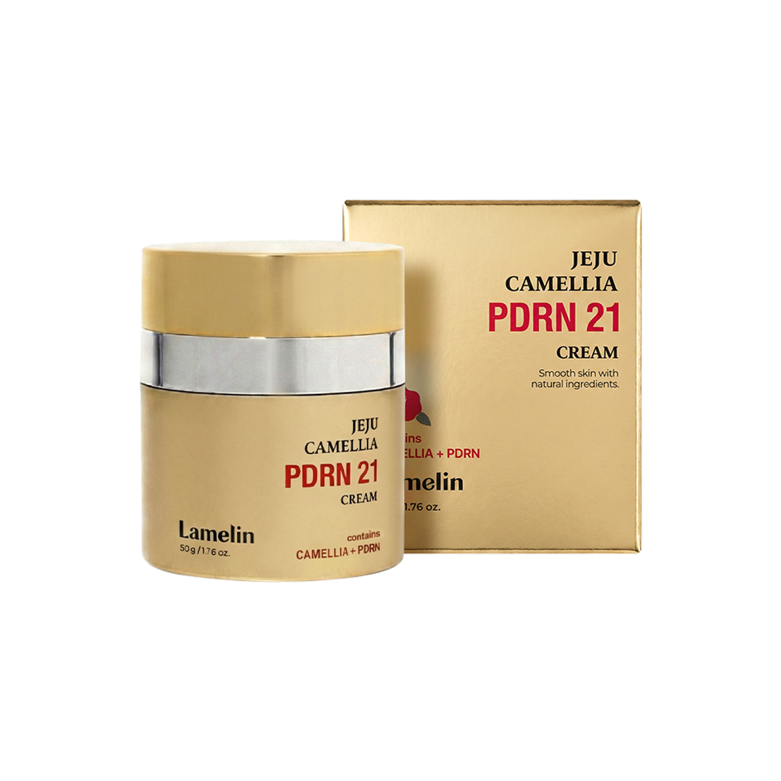 라멜린 제주 카멜리아 PDRN 21 크림 50g(LAMELIN JEJU CAMELLIA PDRN21 CREAM 50g)