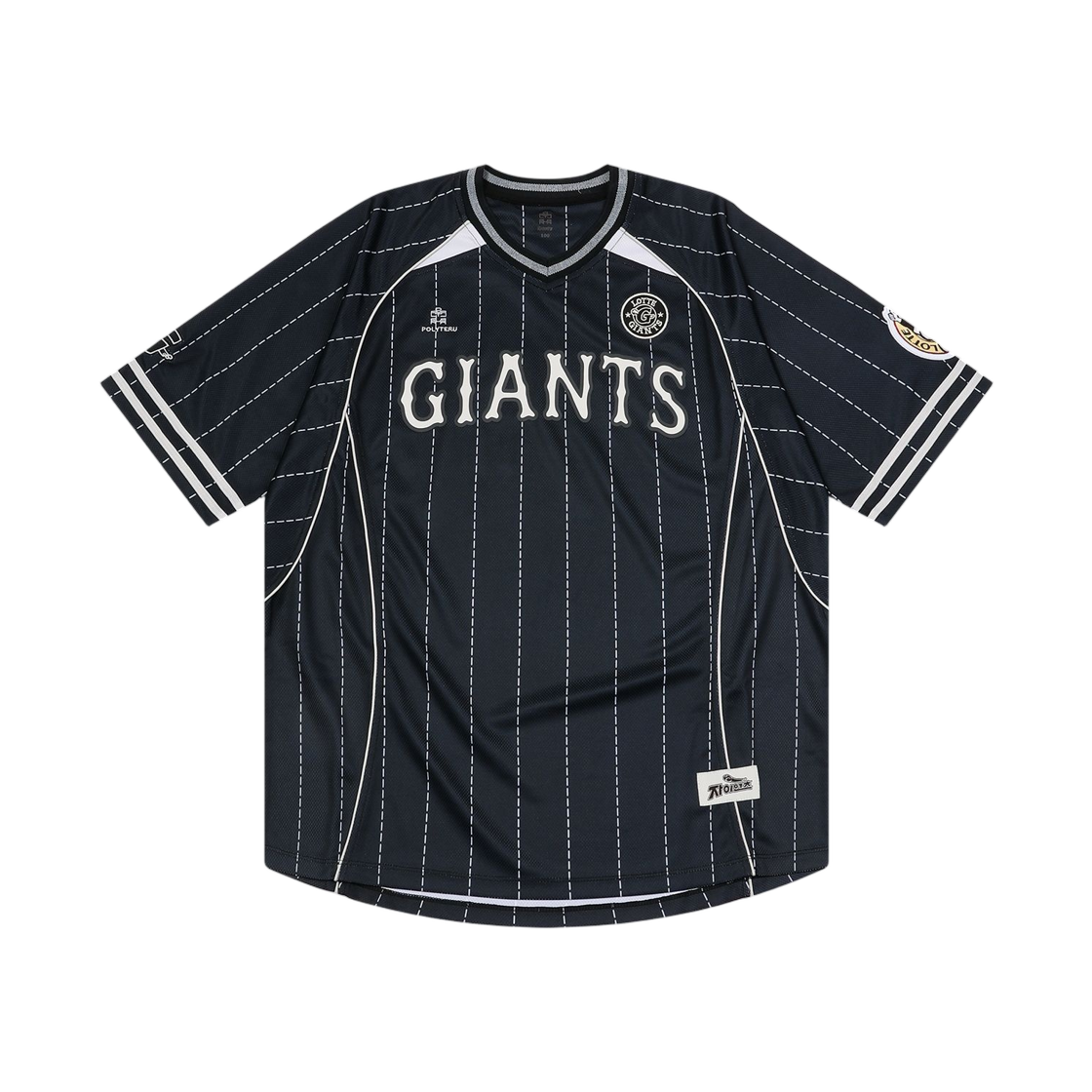폴리테루 x 롯데 자이언츠 1/2 저지 블랙(Polyteru x Lotte Giants 1/2 Jersey Black) - 1