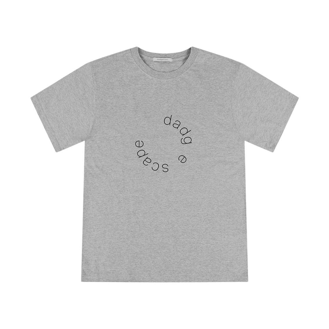 닷지툴 서클 티셔츠 그레이(dadgetool Circle T-Shirt Grey)