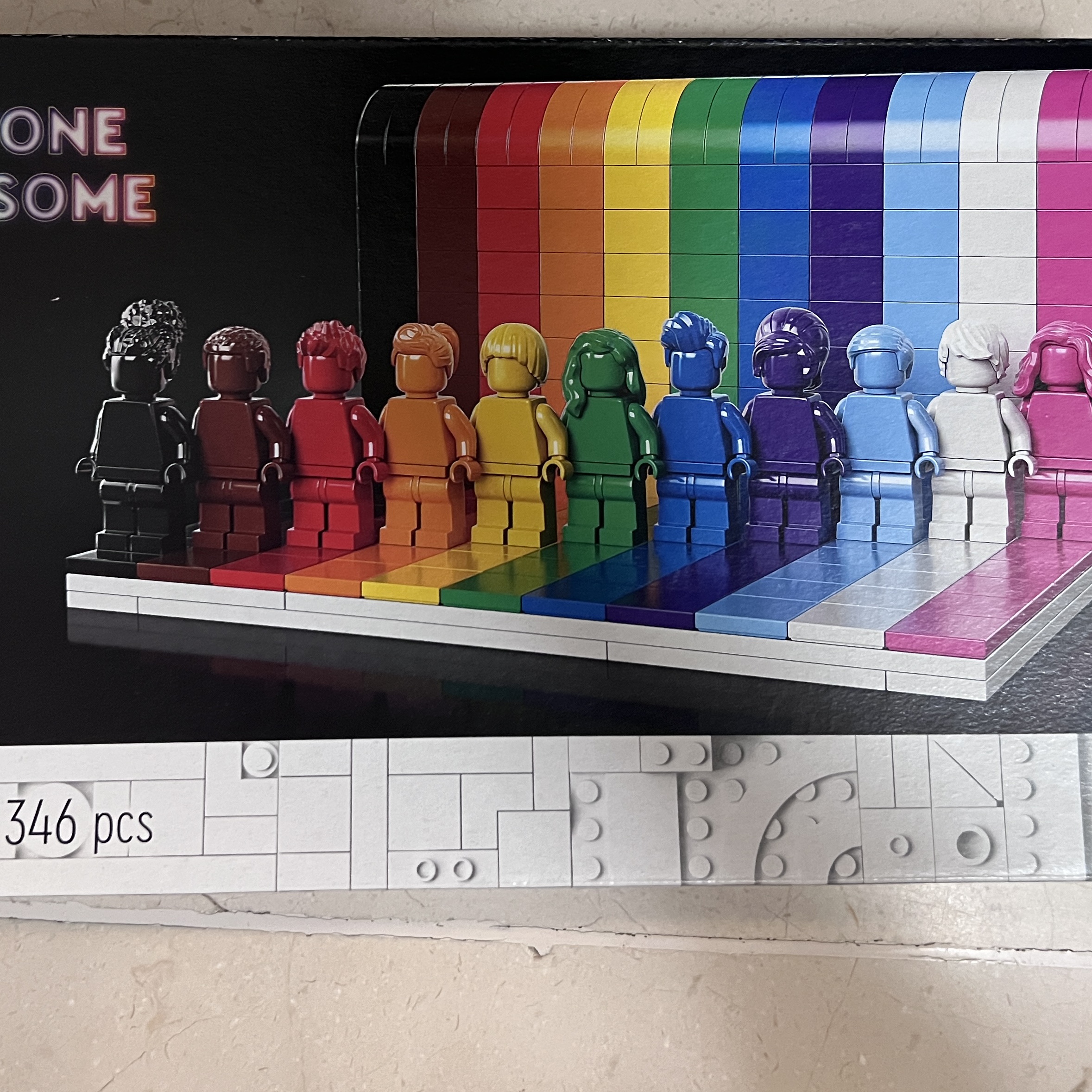Lego Everyone Is Awsome 착용 스타일
