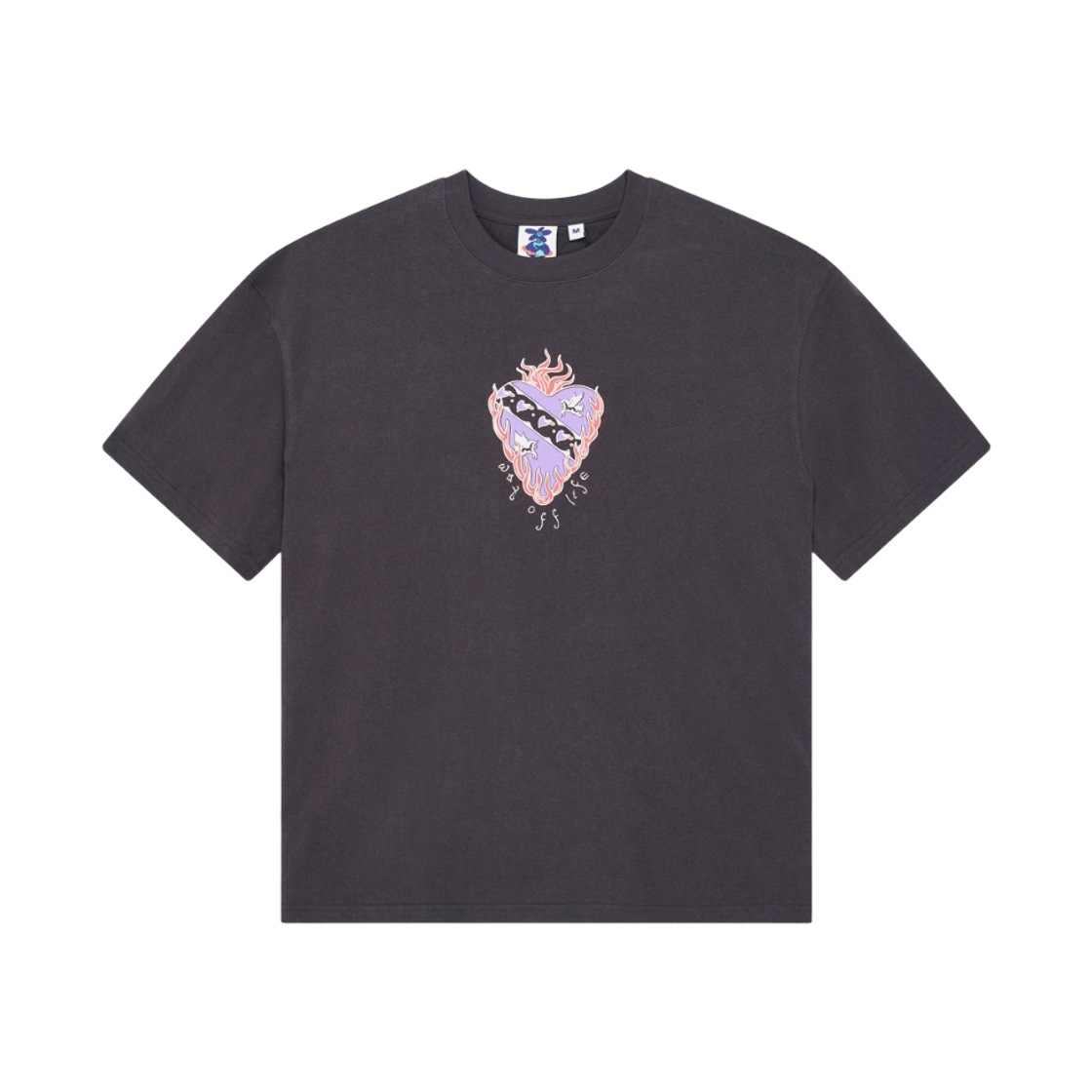 [6% 적립] 데우스 엑스 마키나 프라이스리스 어드바이스 오버사이즈 티셔츠 차콜([6% 적립] Deus Ex Machina Priceless Advice Os Tee Charcoal) - 1
