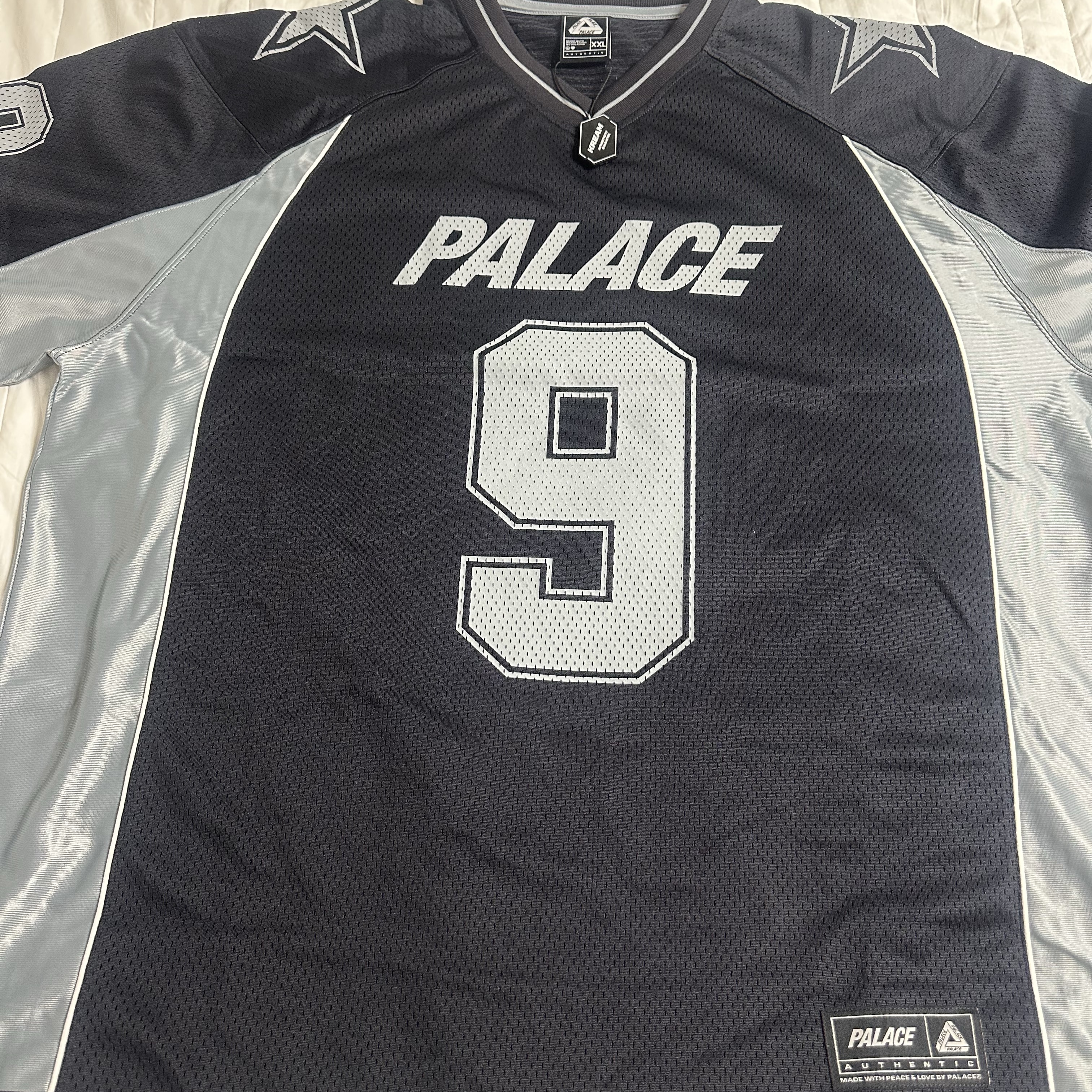 Palace Nein Mesh Jersey Black - 26SS 착용 스타일 - 2