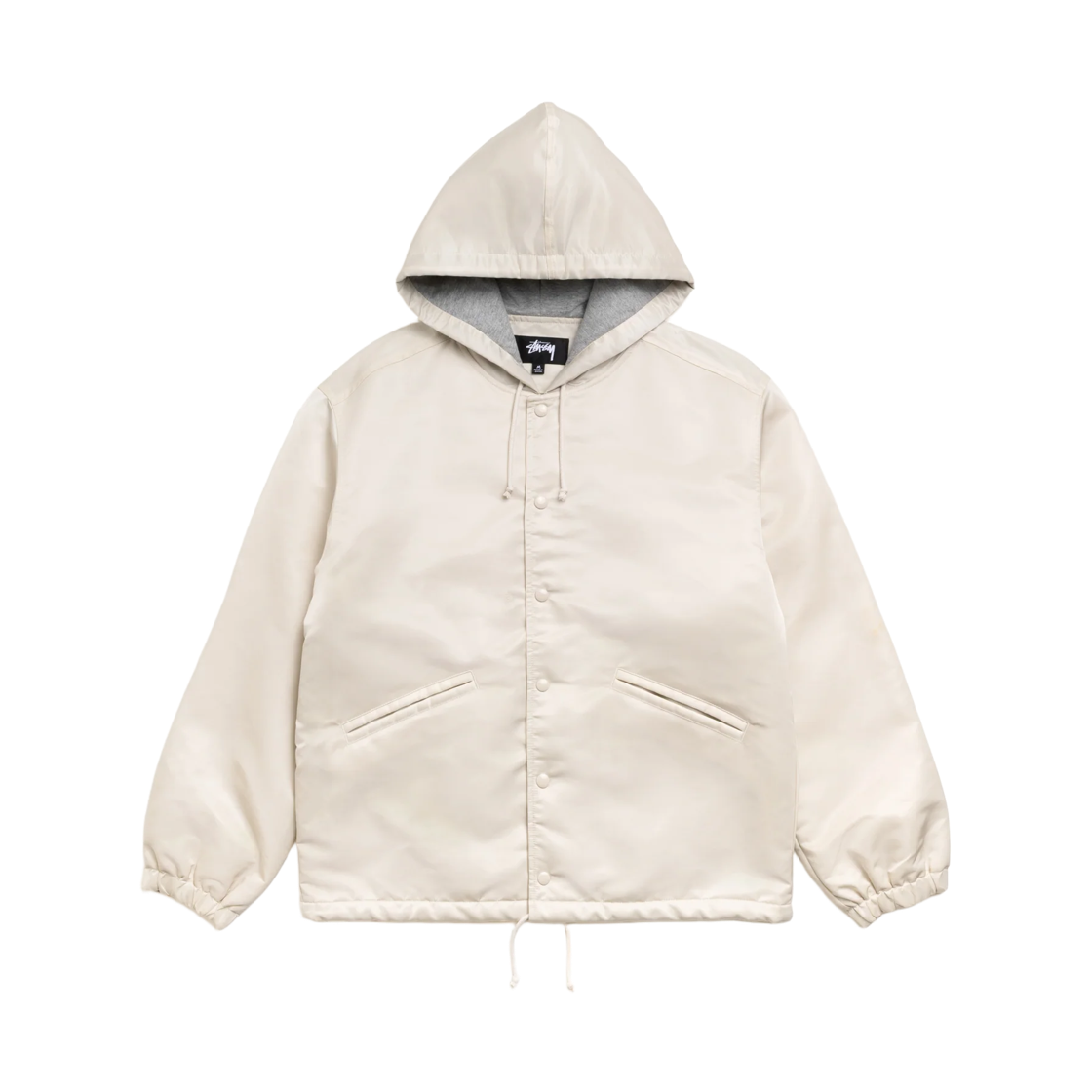 스투시 후드 코치 자켓 본(Stussy Hooded Coaches Jacket Bone) - 2