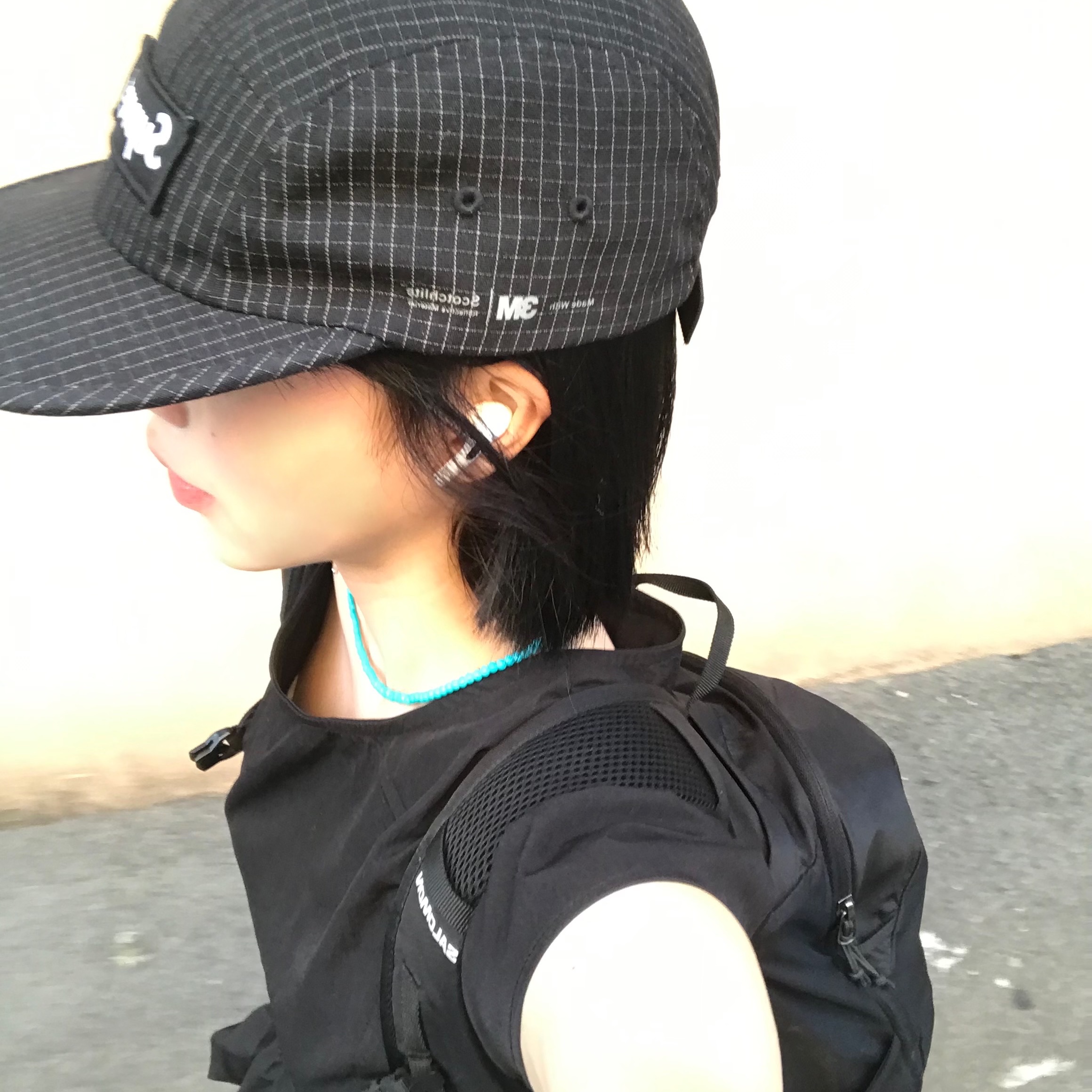 Supreme Washed Chino Twill Camp Cap Black - 24SS, Dr. Martens 1461 Quad Black 착용 스타일 - 1