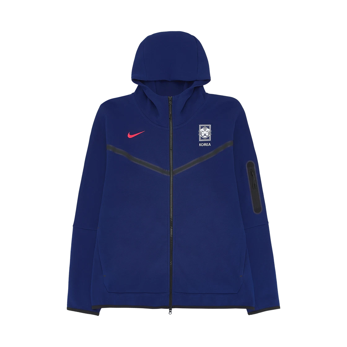 Nike Nike Korea Tech Soccer Fleece Full-Zip Hoodie Global Blue Black - Asia · XL