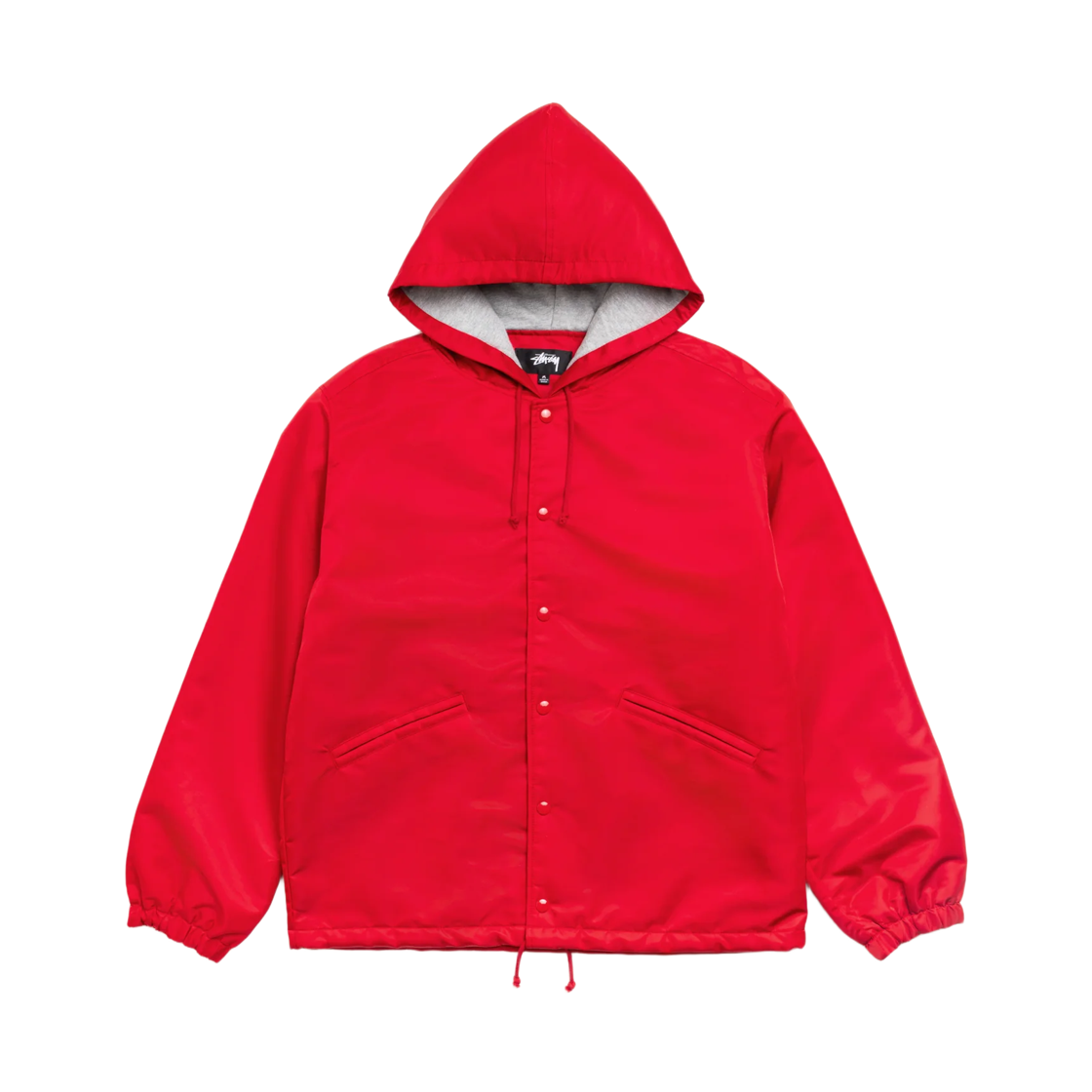 스투시 후드 코치 자켓 레드(Stussy Hooded Coaches Jacket Red) - 2