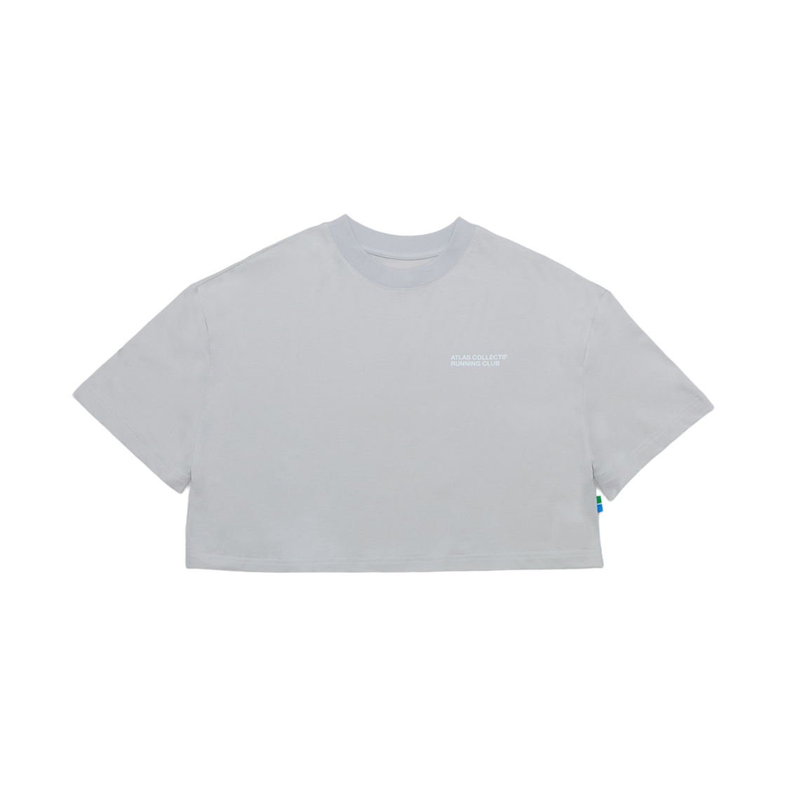 아틀라스 콜렉티프 ACRC 하이브리드 우먼 크롭 티 그레이(Atlas COLLECTIF ACRC Hybrid WMNS Crop Tee GE)