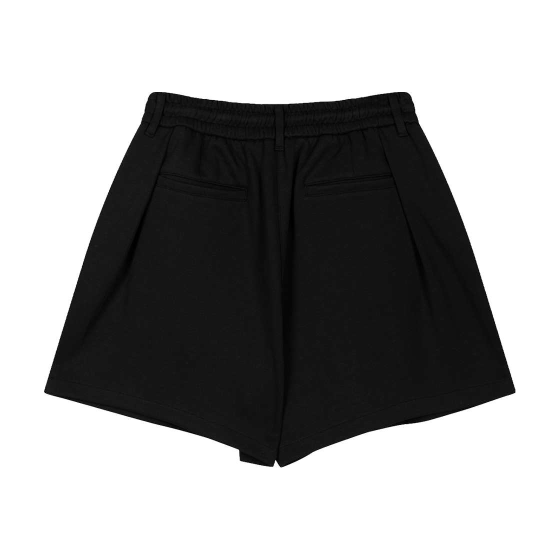 지오송지오 셈블런스 우먼 와이드 폴드 숏 팬츠 블랙 ZI1PT809BK(ZIOSONGZIO SEMBLANCE WOMAN Wide Fold Short Pants Black) - 2