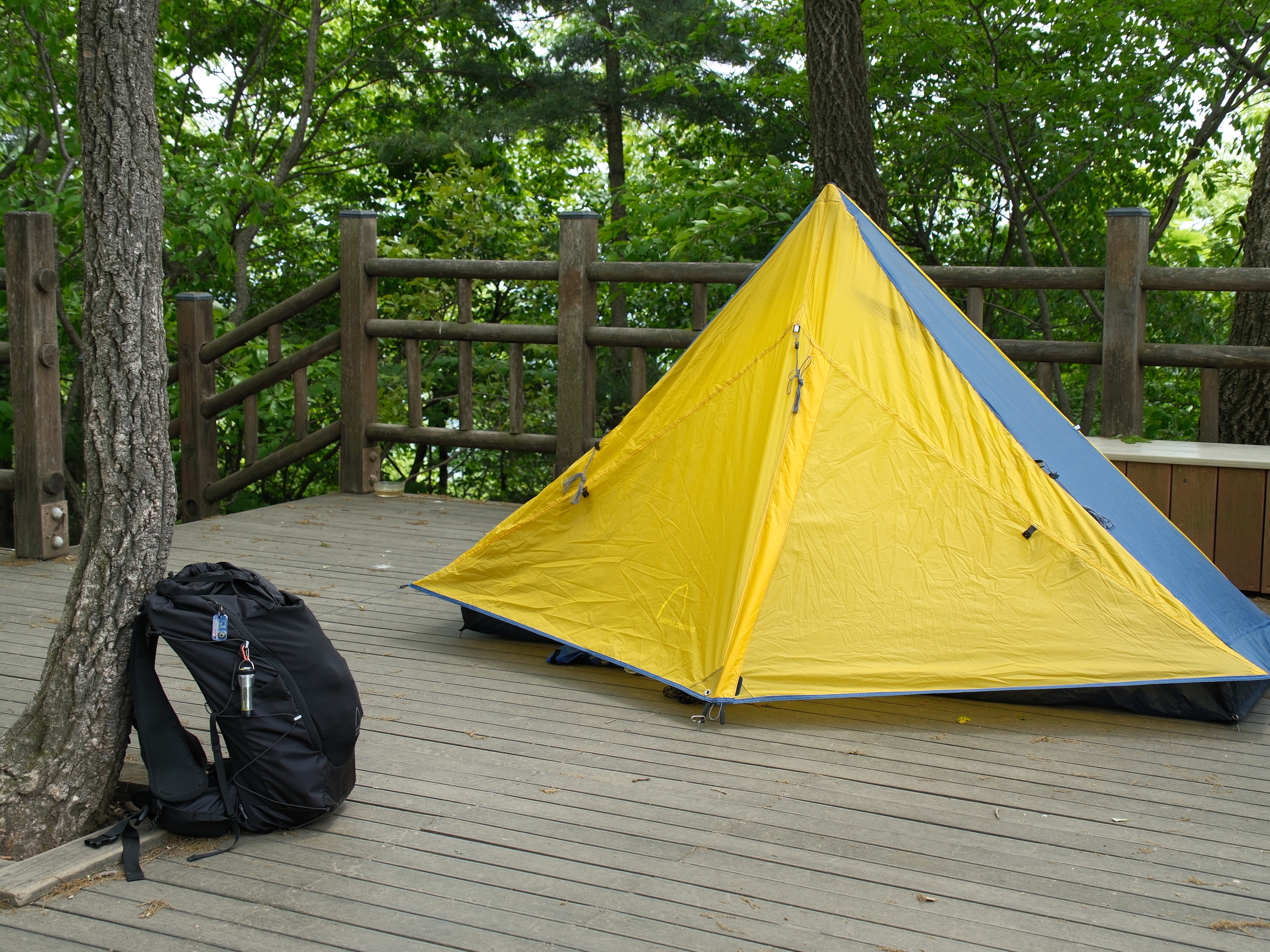 SIERRADESIGNS TENAYAPACK 45L Black 착용 스타일 - 9