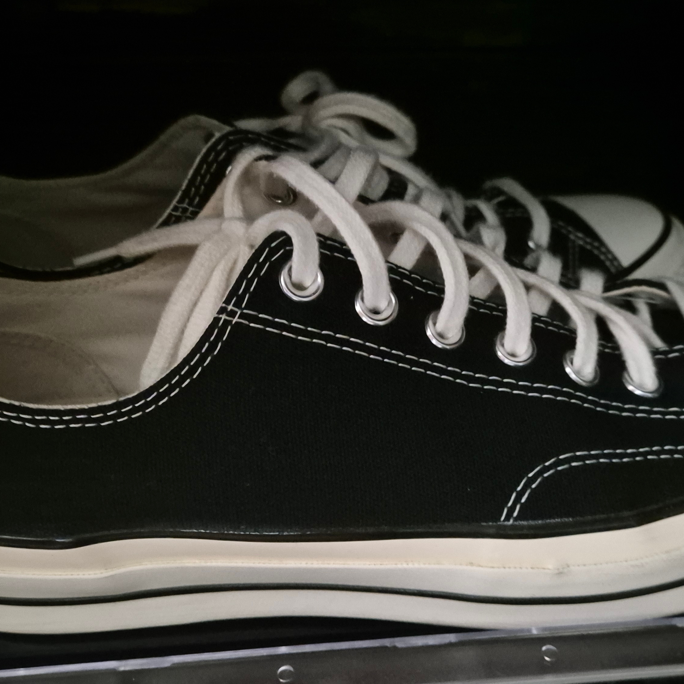 Converse Chuck 70 Ox Black - Standard 착용 스타일