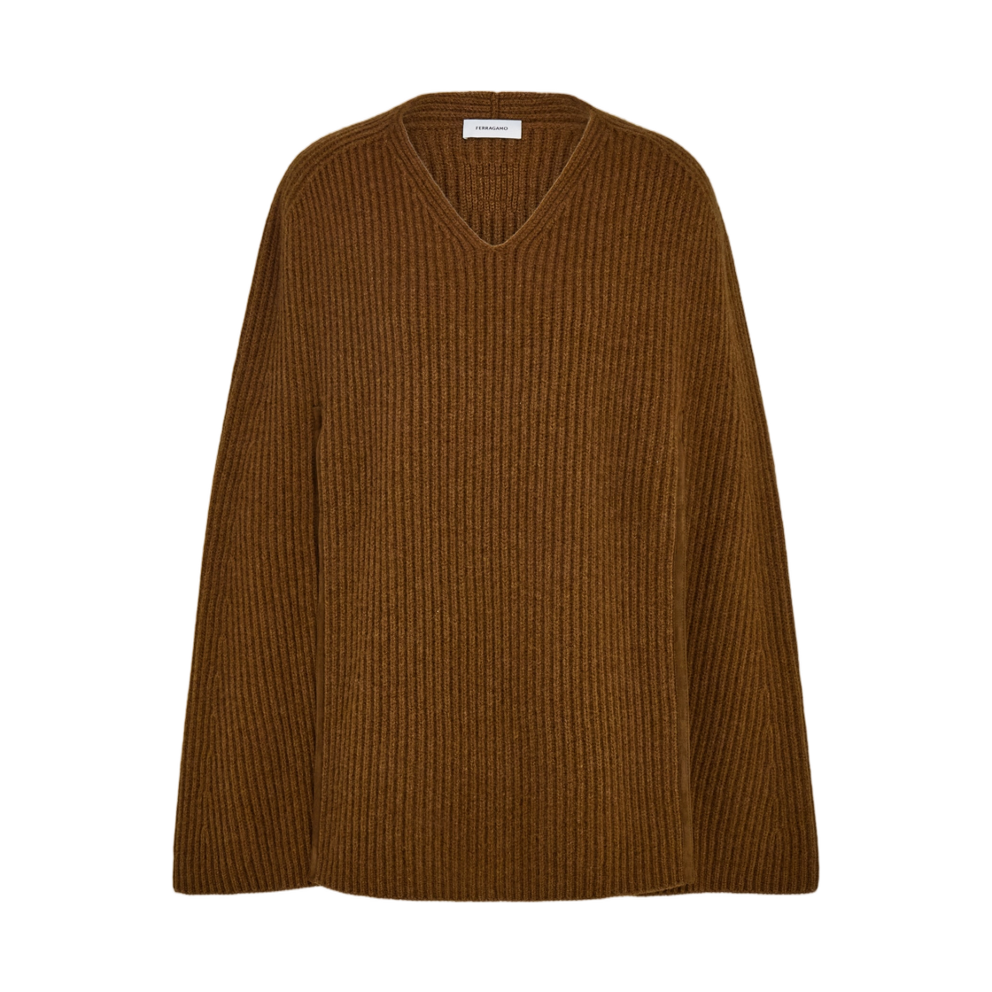 페라가모 캐시미어 블렌드 케이프 토바코(Ferragamo Cashmere Blend Cape Tobacco)