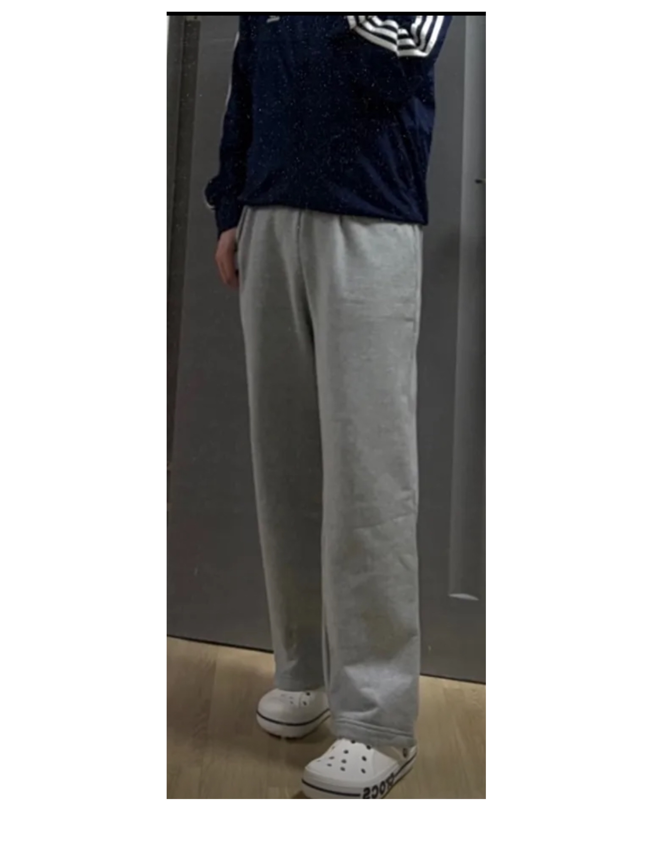 Crocs Bayaband Clog White Navy 착용 스타일