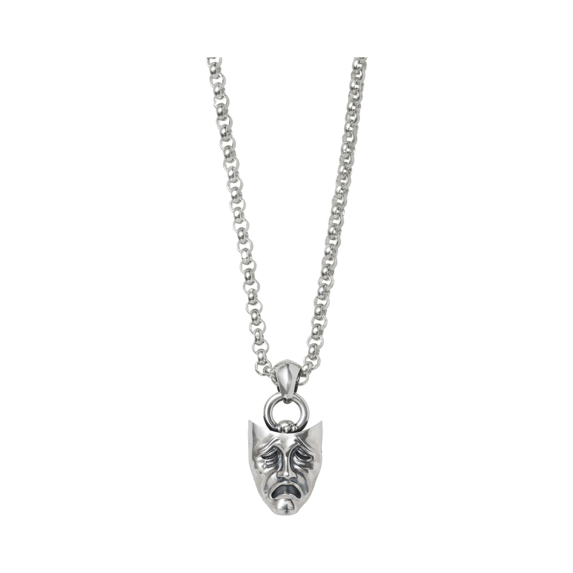 슈프림 드라마 마스크 펜던트 실버 - 26SS(Supreme Drama Masks Pendant Silver - 26SS) - 2
