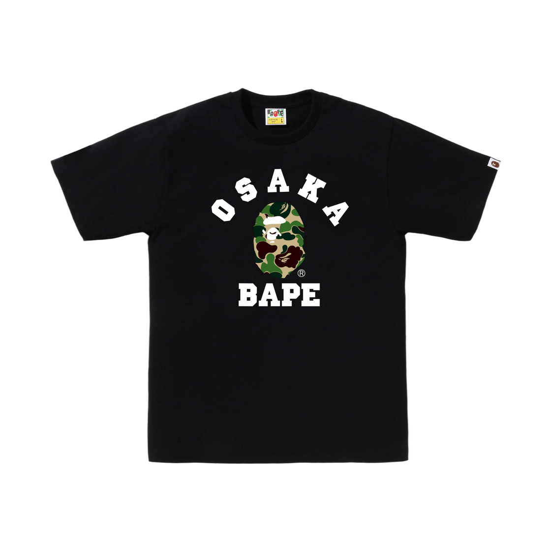 - BAPE ABC Camo Osaka College T-Shirt Black - Osaka Store Exclusive