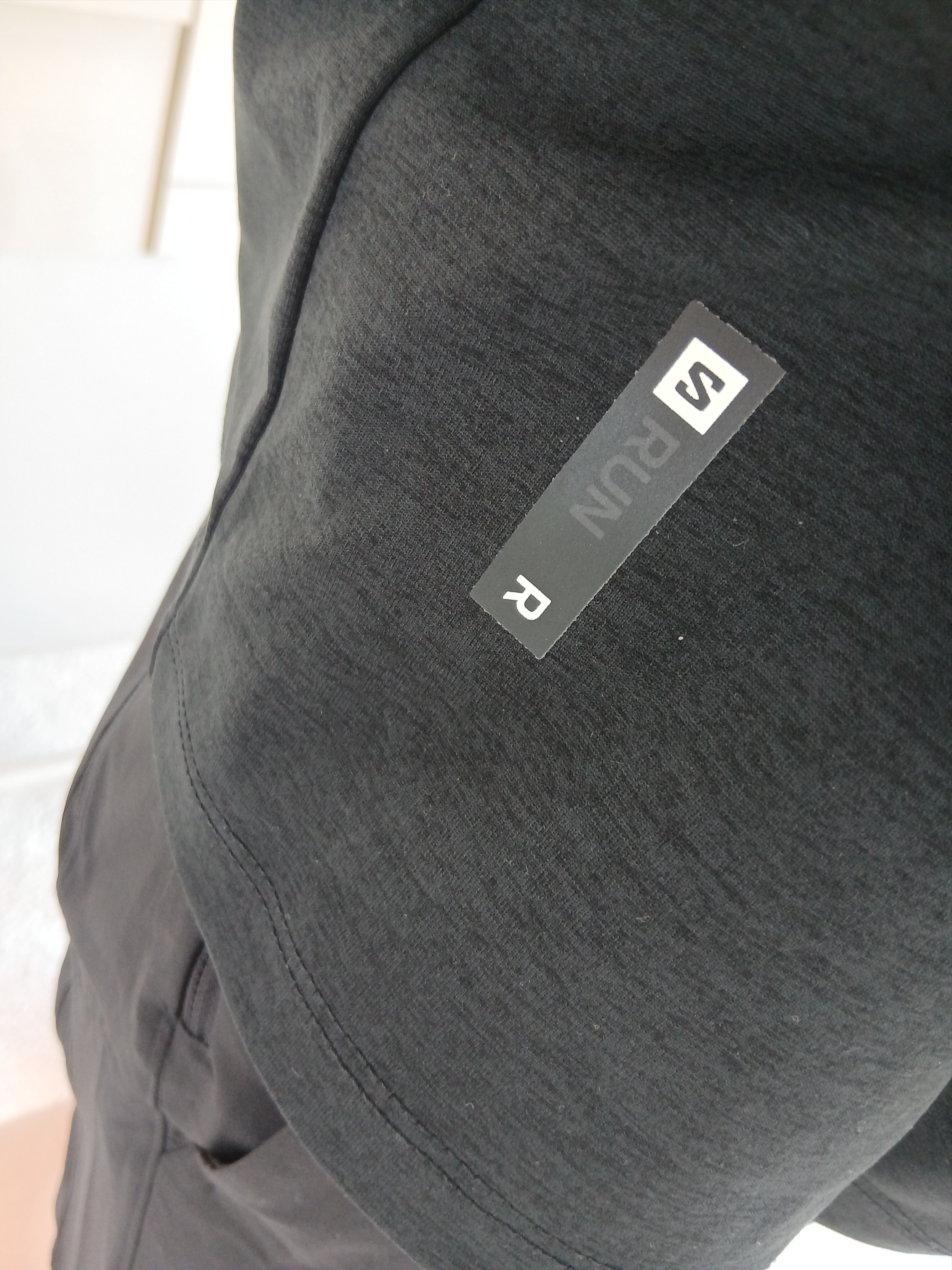 Lululemon Pace Breaker Linerless Short 5 inch Update Speckled Heather Black Multi, Norda 001A Pewter 착용 스타일 - 2