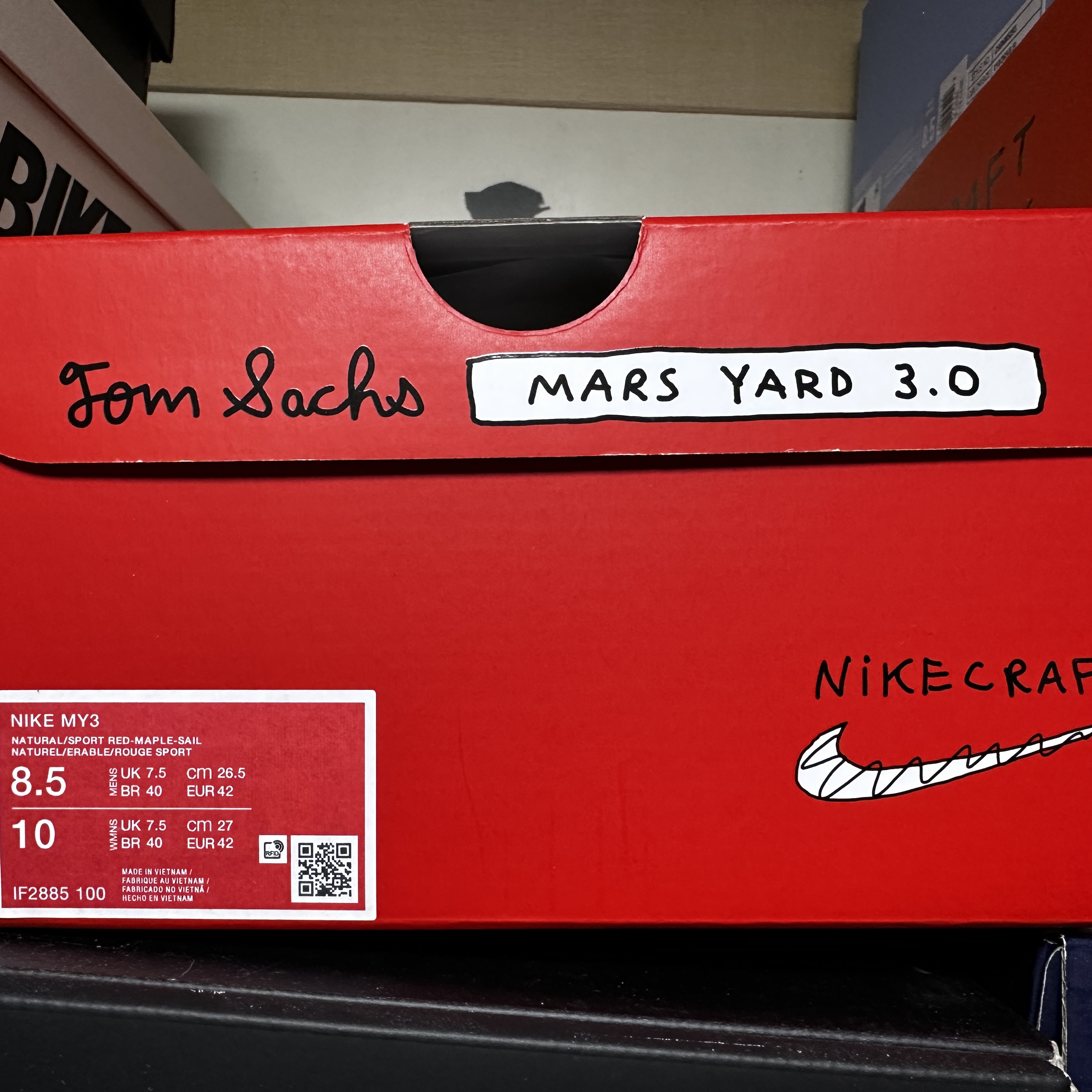 Nike x Tom Sachs Mars Yard Shoe 3.0 Space Camp 착용 스타일 - 3