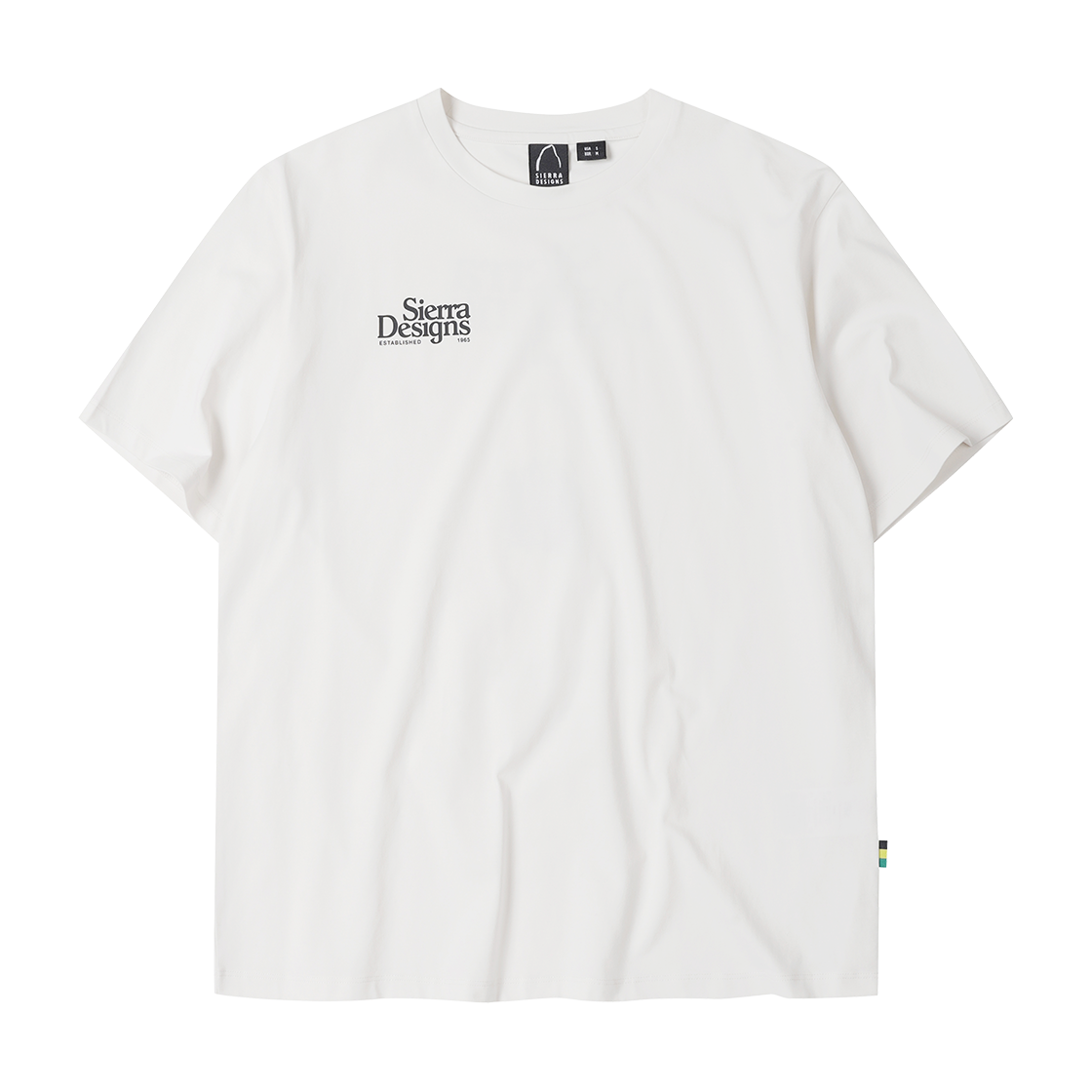 N6121BRS22WHT SIERRA DESIGNS Richmoond Logo CHILL-LITE Short Sleeve White