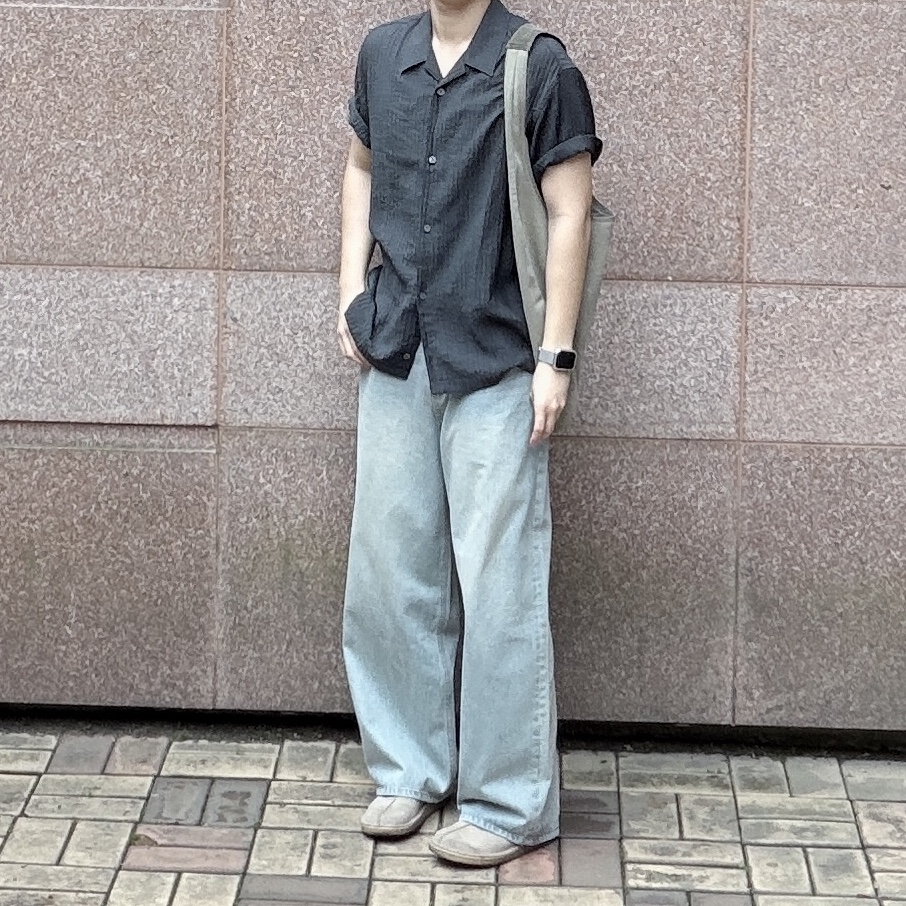 Clarks Desert Trek Taupe Nubuck, PERENN Washed Cotton Shoulder Bag Sage 착용 스타일 - 1