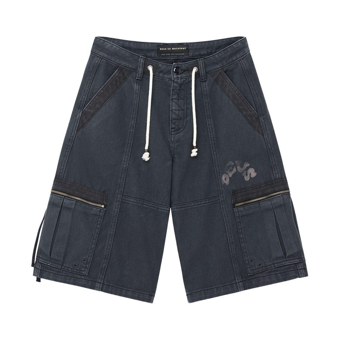 [6% 적립] 데우스 엑스 마키나 우먼 카고 쇼츠 네이비([6% 적립] Deus Ex Machina W Cargo Shorts Navy)