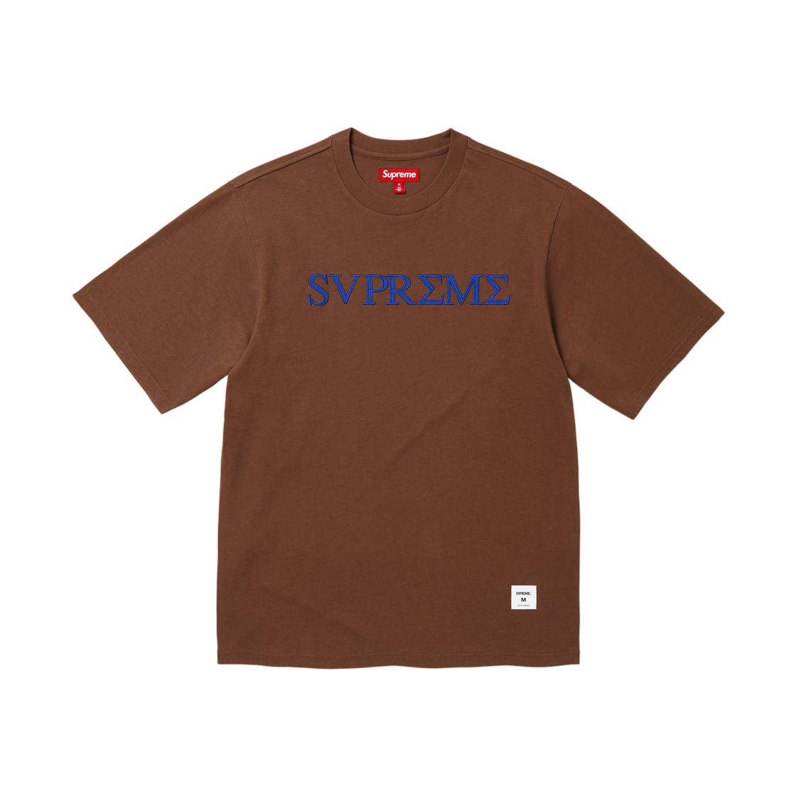 슈프림 그릭 숏슬리브 탑 브라운 - 26SS(Supreme Greek S/S Top Brown - 26SS) - 1