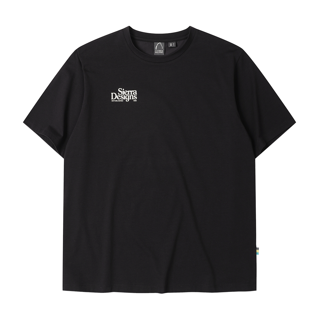 N6121BRS22BLK SIERRA DESIGNS Richmoond Logo CHILL-LITE Short Sleeve Black