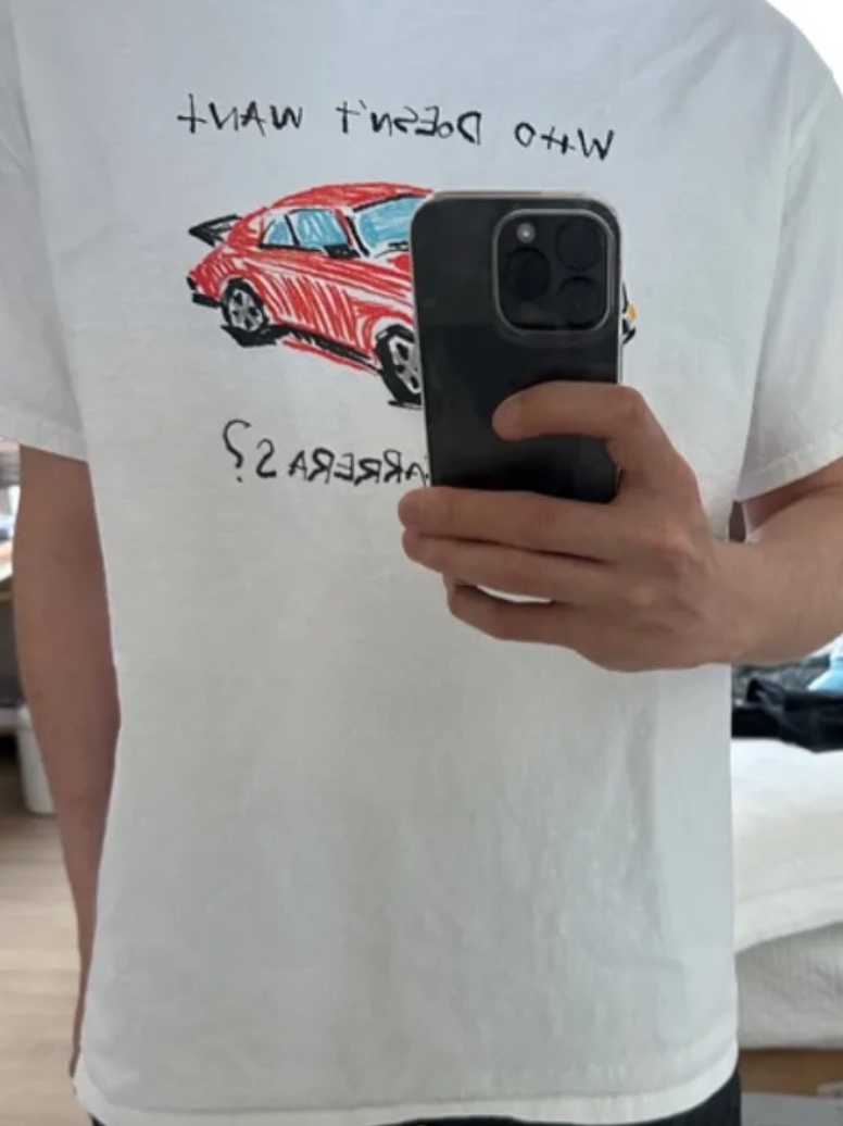 GILDAN X Vintage Collection 911 T-Shirt 착용 스타일