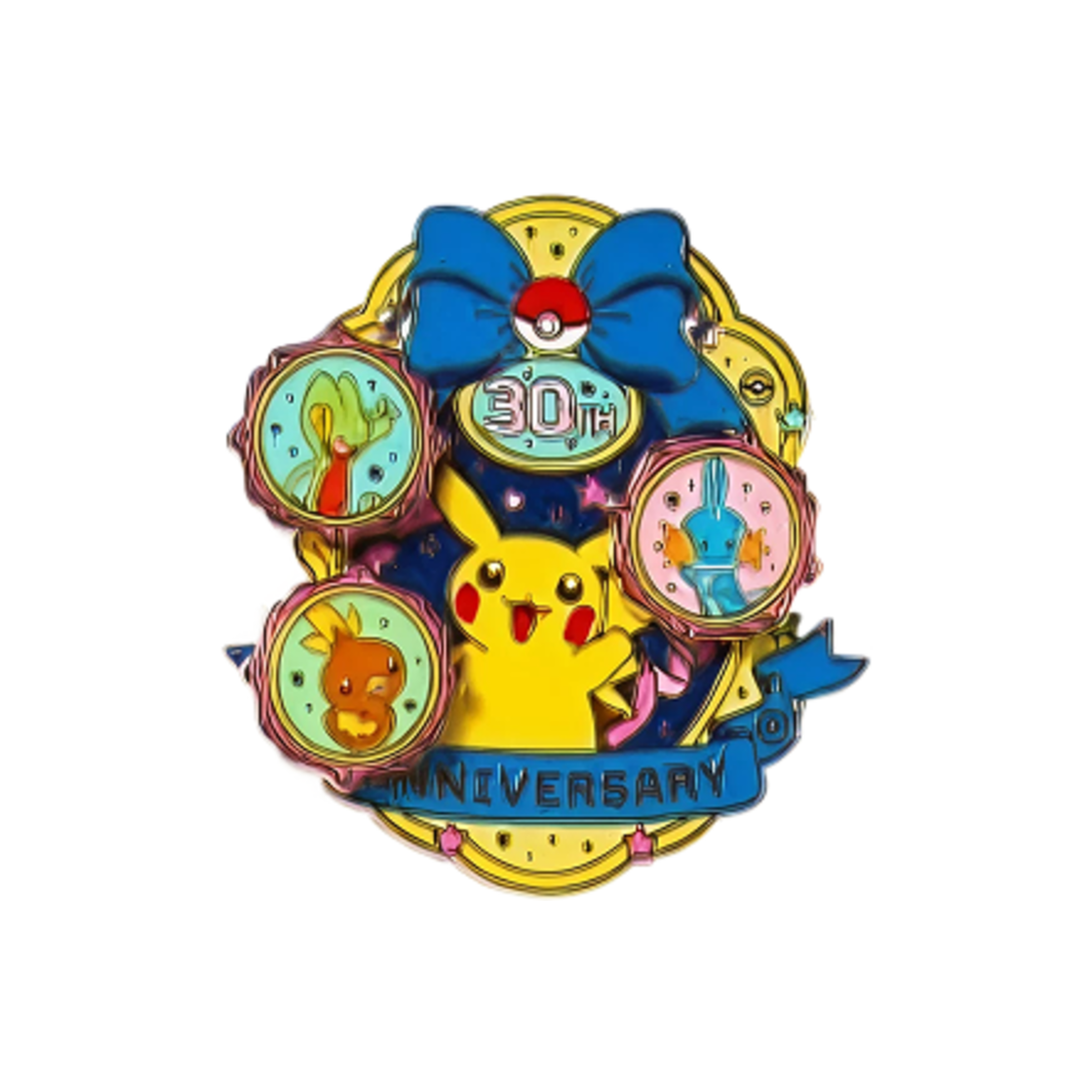 포켓몬 스토어 버스데이 파티 에디션 마그넷 세트 나무지기 아차모 물짱이(Pokemon Store Birthday Party Edition Magnet Set Treecko Torchic Mudkip)