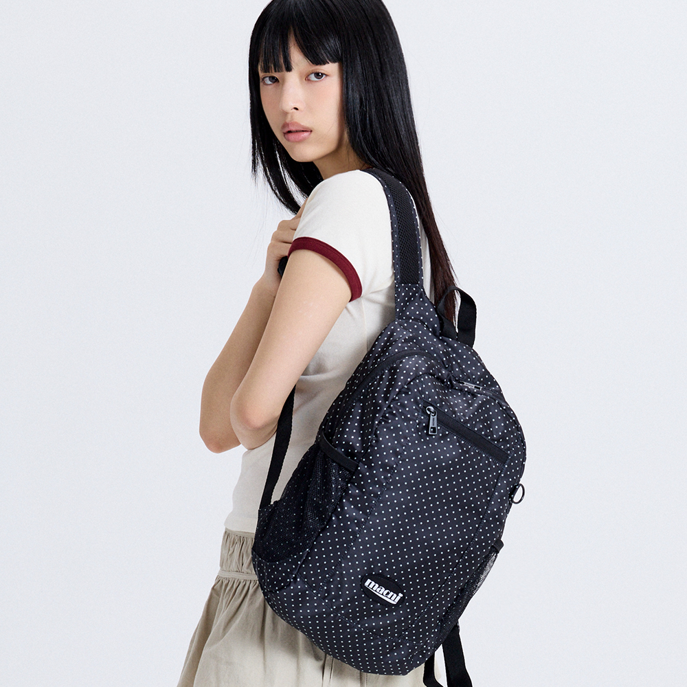 마크니 에어로 백팩 도트 블랙(MACNI Aero Backpack Dot Black) - 2