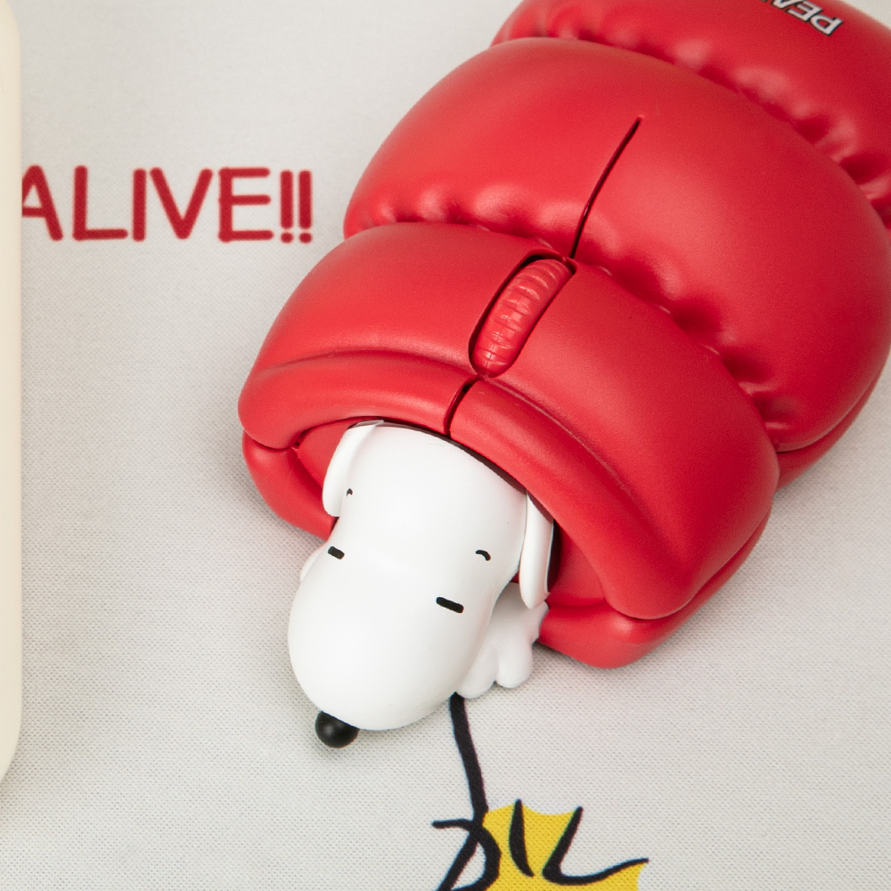 로이체 피너츠 스누피 저소음 휴대용 멀티페어링 블루투스 무선 피규어 마우스(Royche Peanuts Snoopy Silent Multi-Pairing Wireless Bluetooth Figure Mouse) - 4
