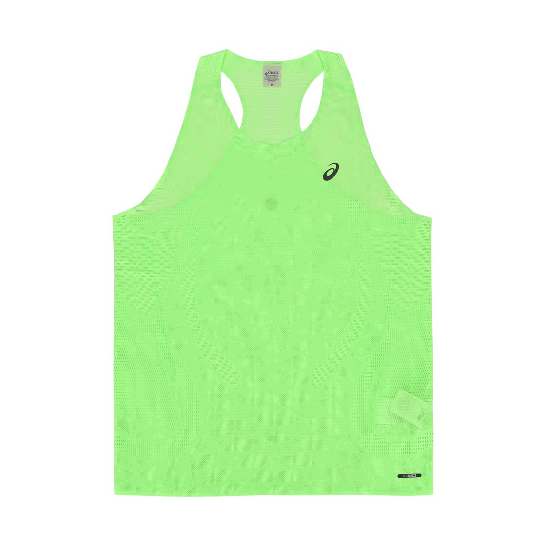 아식스 메타런 싱글렛 일루미네이트 그린(Asics Metarun Singlet Illuminate Green)