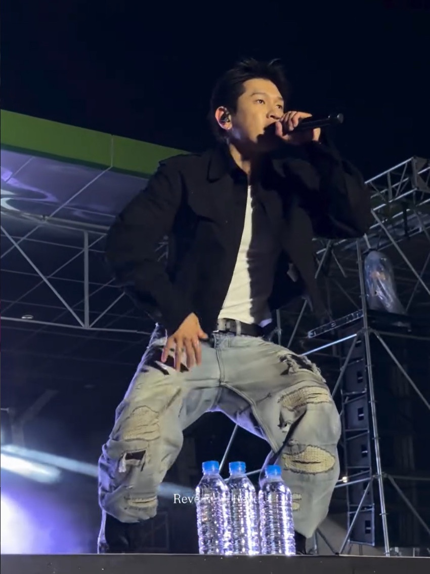 [트리플적립] PACOSPLY Sick Boy Denim Pants Blue 착용 스타일