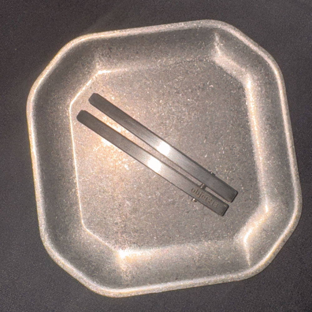 오브제213 메탈 브러쉬드 헤어핀 세트(OBJET213 Metal brushed hairpin set (1 set for 2 pcs)) - 2