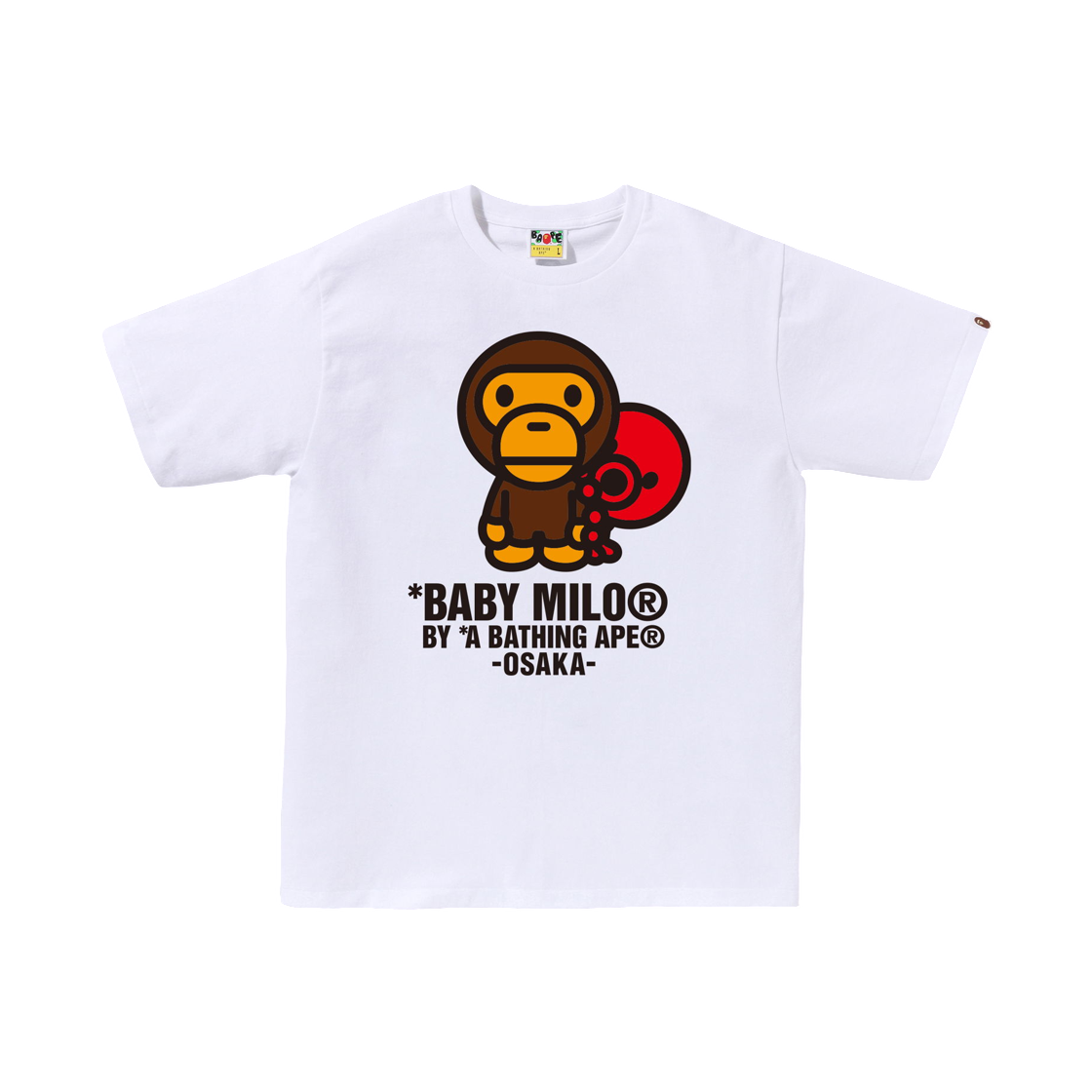 - BAPE Baby Milo Friends Osaka T-Shirt White - Osaka Store Exclusive
