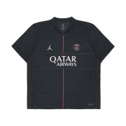 Jordan x Paris Saint-Germain 2025/26 Stadium 4th Dri-FIT Replica Jersey Off Noir Black Pearl Pink (Non Marking Ver.)