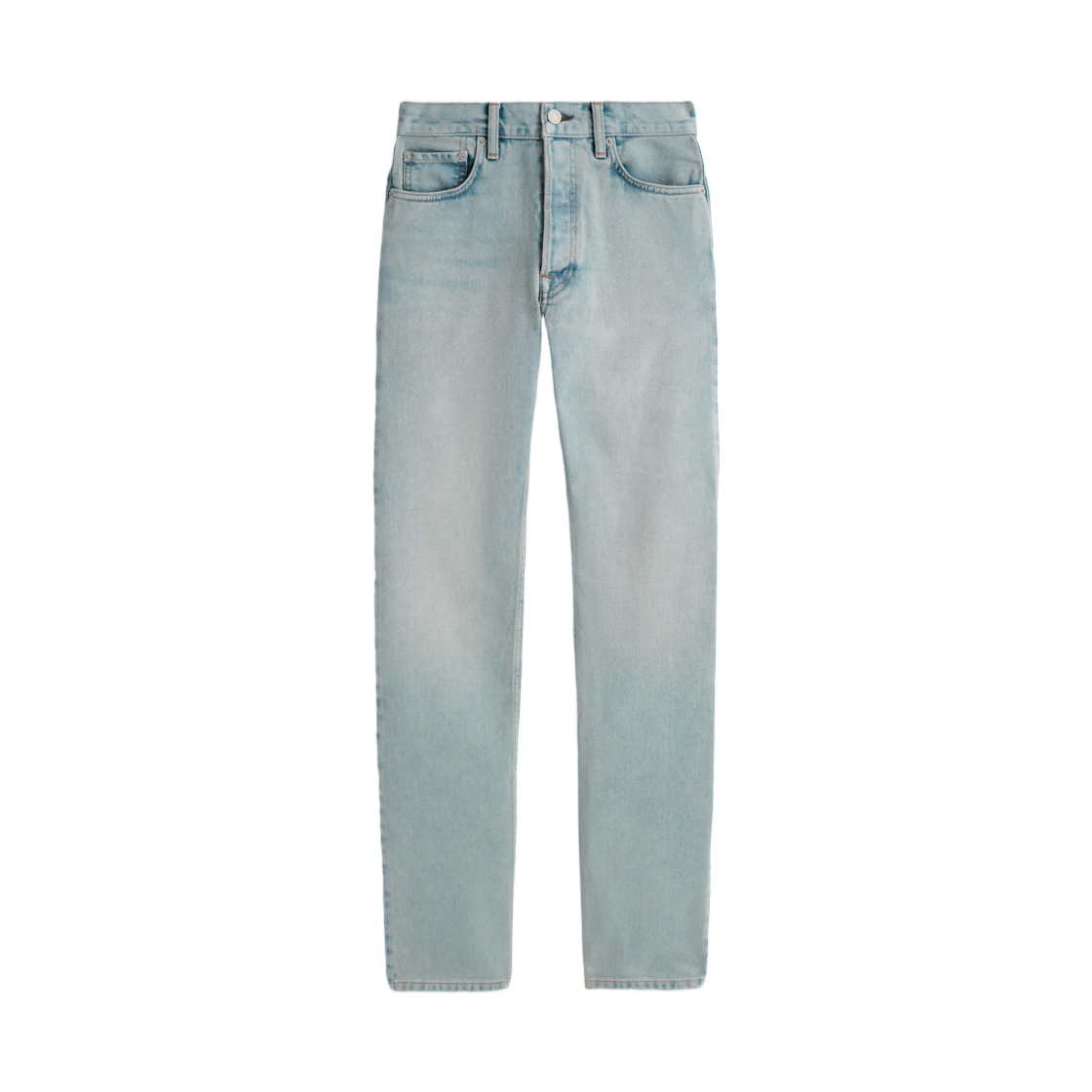 (W) 코스 파이프라인 슬림 레그 진 라이트 블루((W) COS Pipeline Slim Leg Jeans Light Blue) - 1