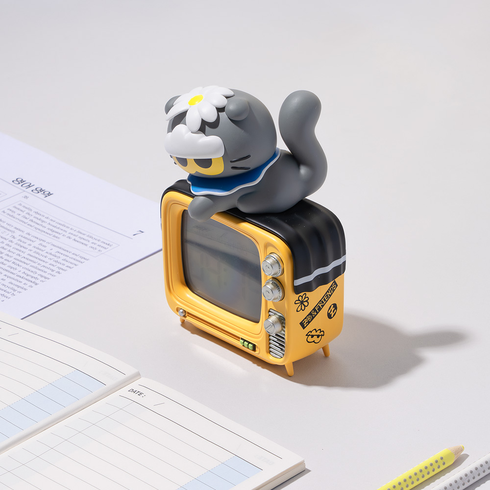 로이체 조앤프렌즈 피규어 디지털 탁상시계(Royche Zo&Friends Figure Digital Desk Clock) - 3