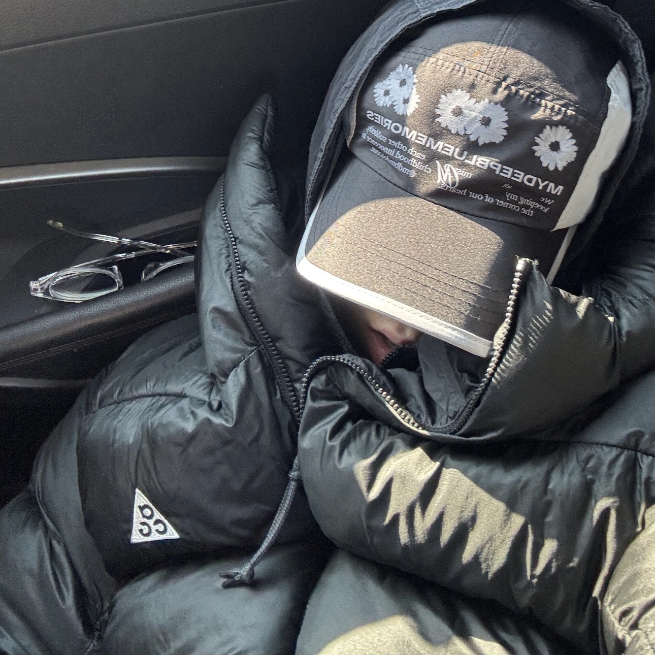 Nike ACG Therma-Fit ADV Lunar Lake Puffer Jacket Black - Asia 착용 스타일