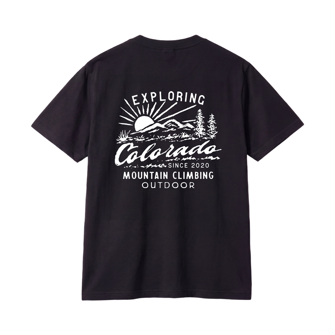 2000_20 Gildan X American Collection COLORADO T-Shirt Black