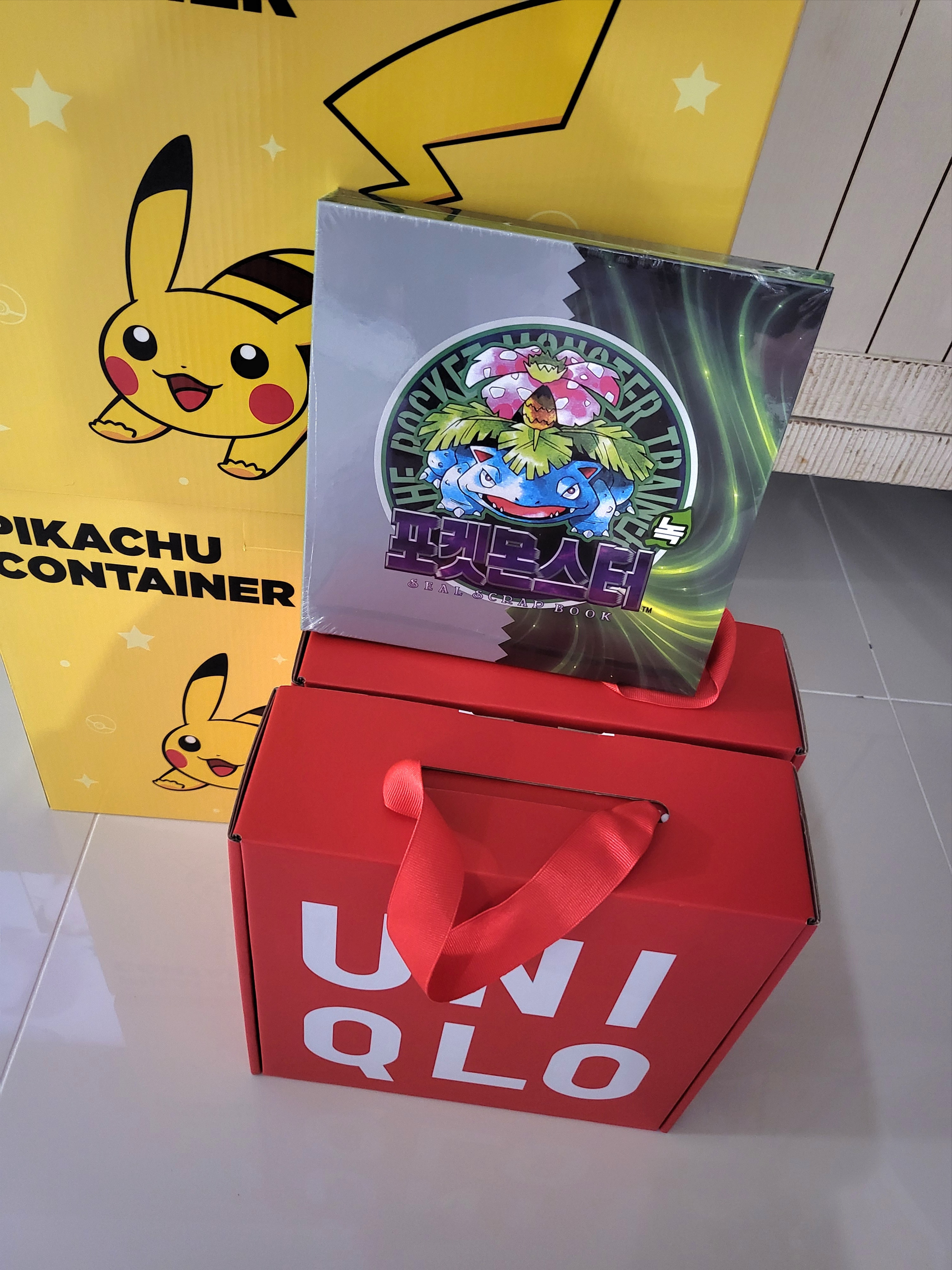 [ScrapBook Event] Samlip Pokémon 30th Anniversary Sticker Bread Variety Pack (5 Types, 12 Packs) 착용 스타일 - 2