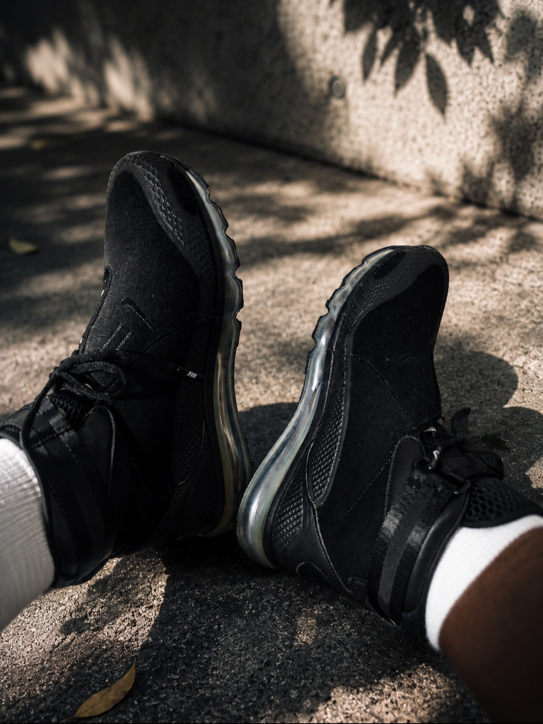 Nike x Kim Jones Air Max 360 High KJ Black 착용 스타일
