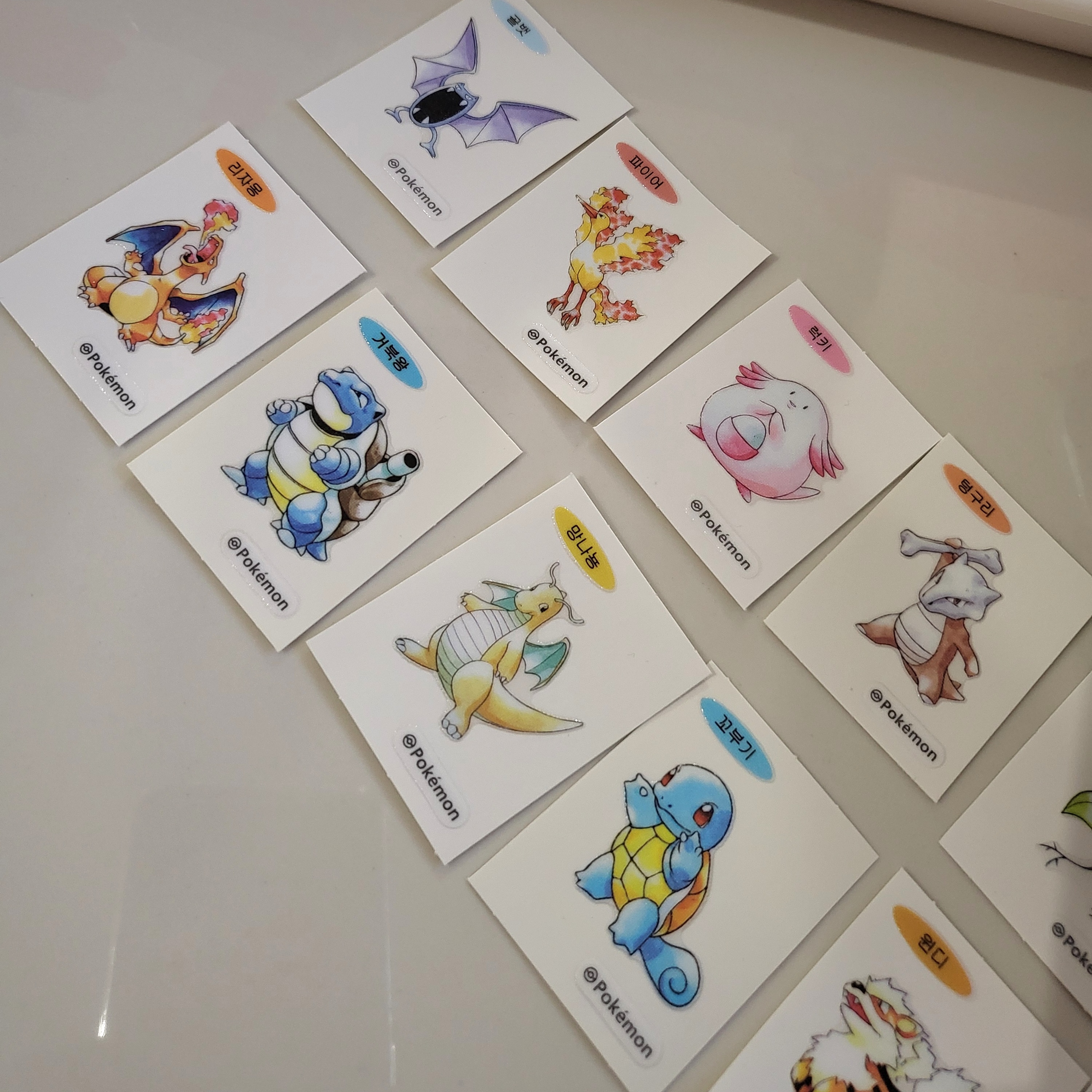 [ScrapBook Event] Samlip Pokémon 30th Anniversary Sticker Bread Variety Pack (5 Types, 12 Packs) 착용 스타일 - 2