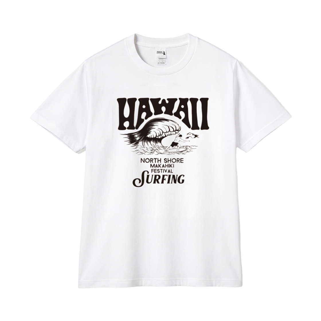 2000_23 Gildan X American Collection HAWII T-Shirt White