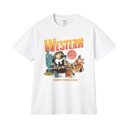 Gildan X American Collection Western T-Shirt White